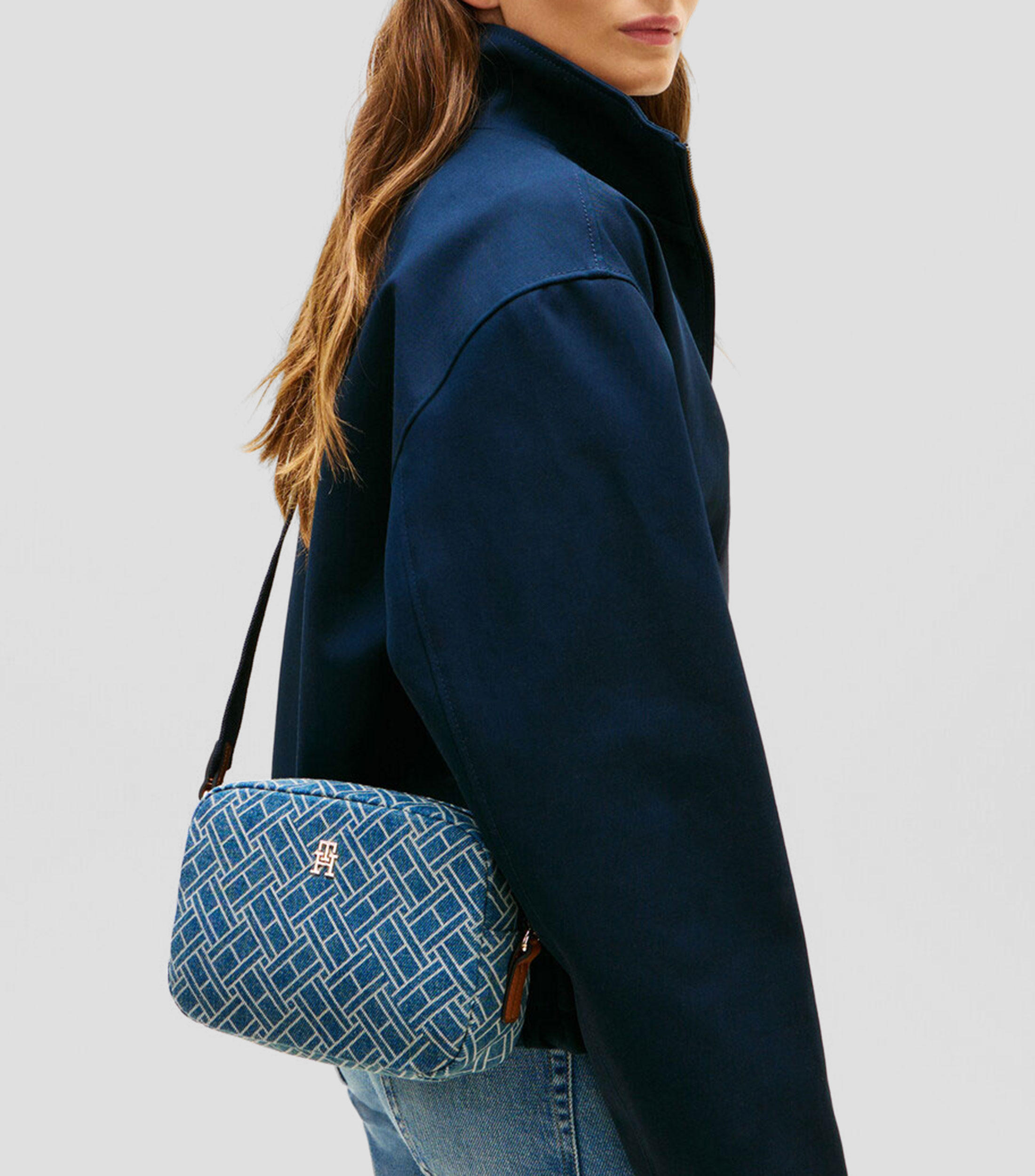 Bolsa Crossbody con estampado Mujer