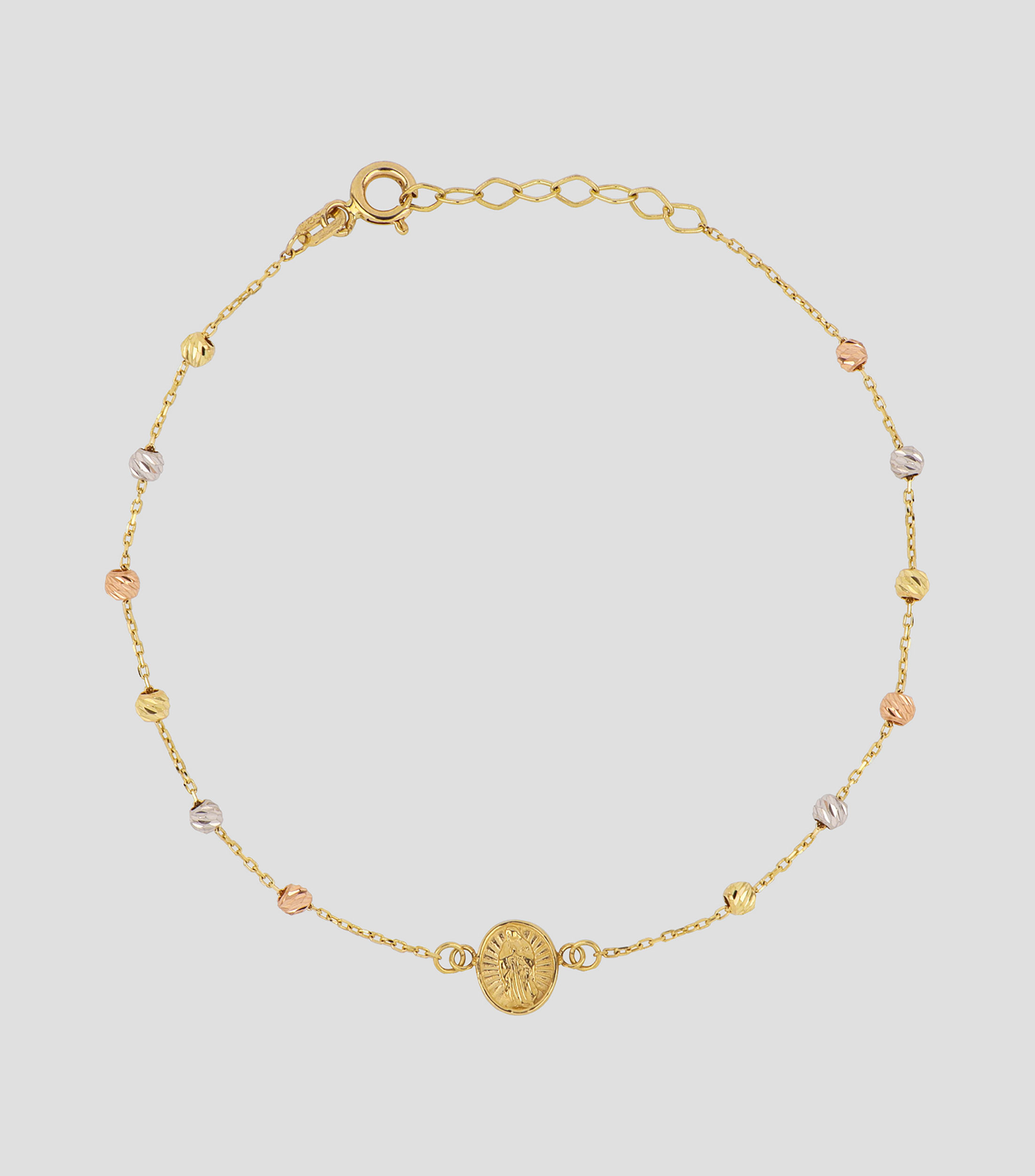 Pulsera en Oro amarillo de 14 Kilates Mujer