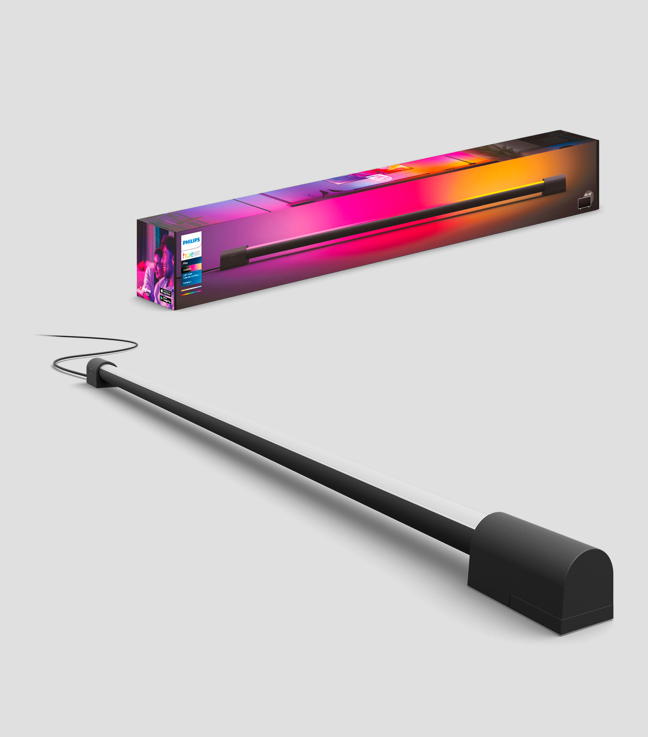 Tubo de luz Play gradient Hue, 75 cm