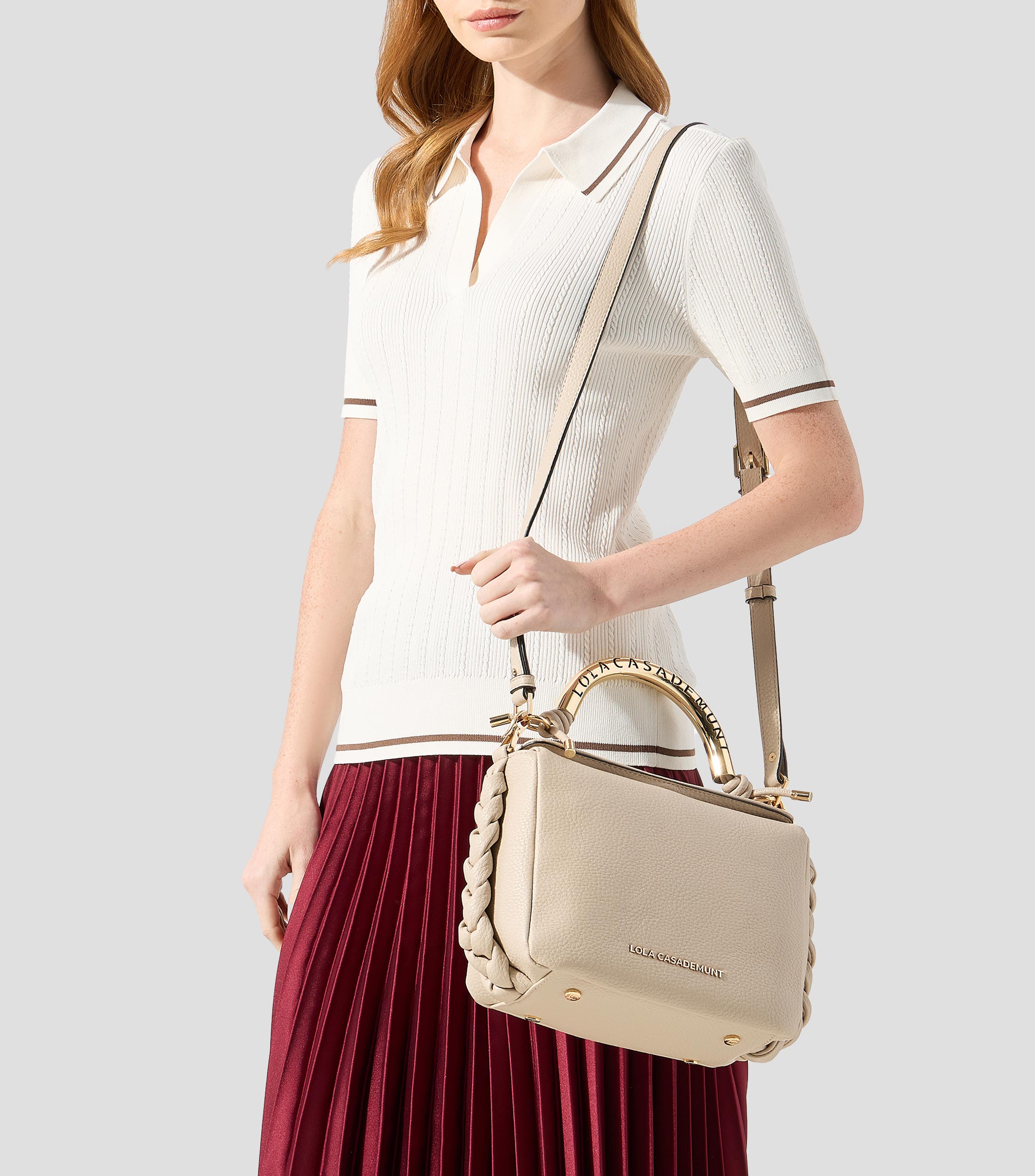 Bolsa crossbody mediana Iconic lisa Mujer