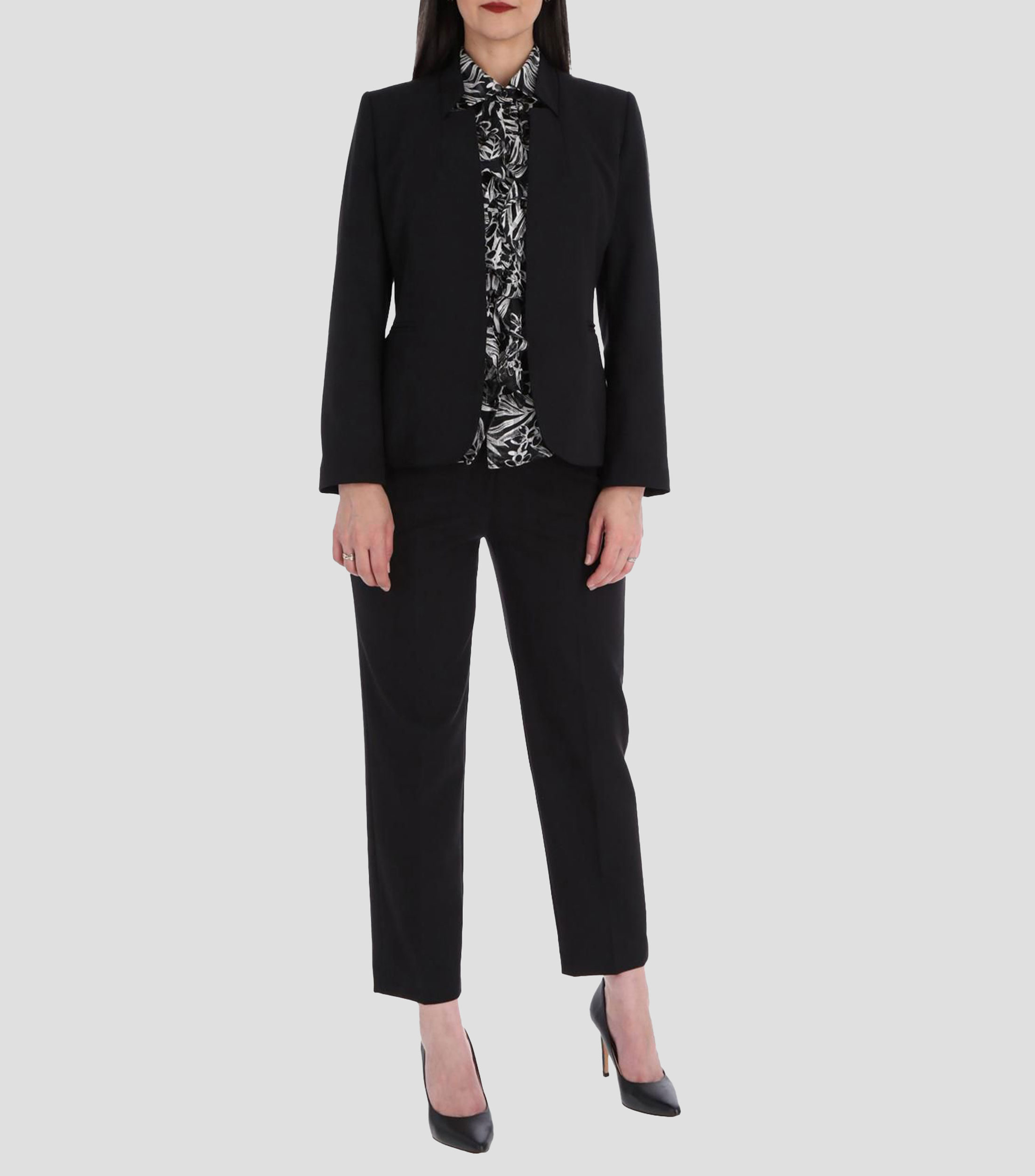 Saco liso Línea Petite Mujer