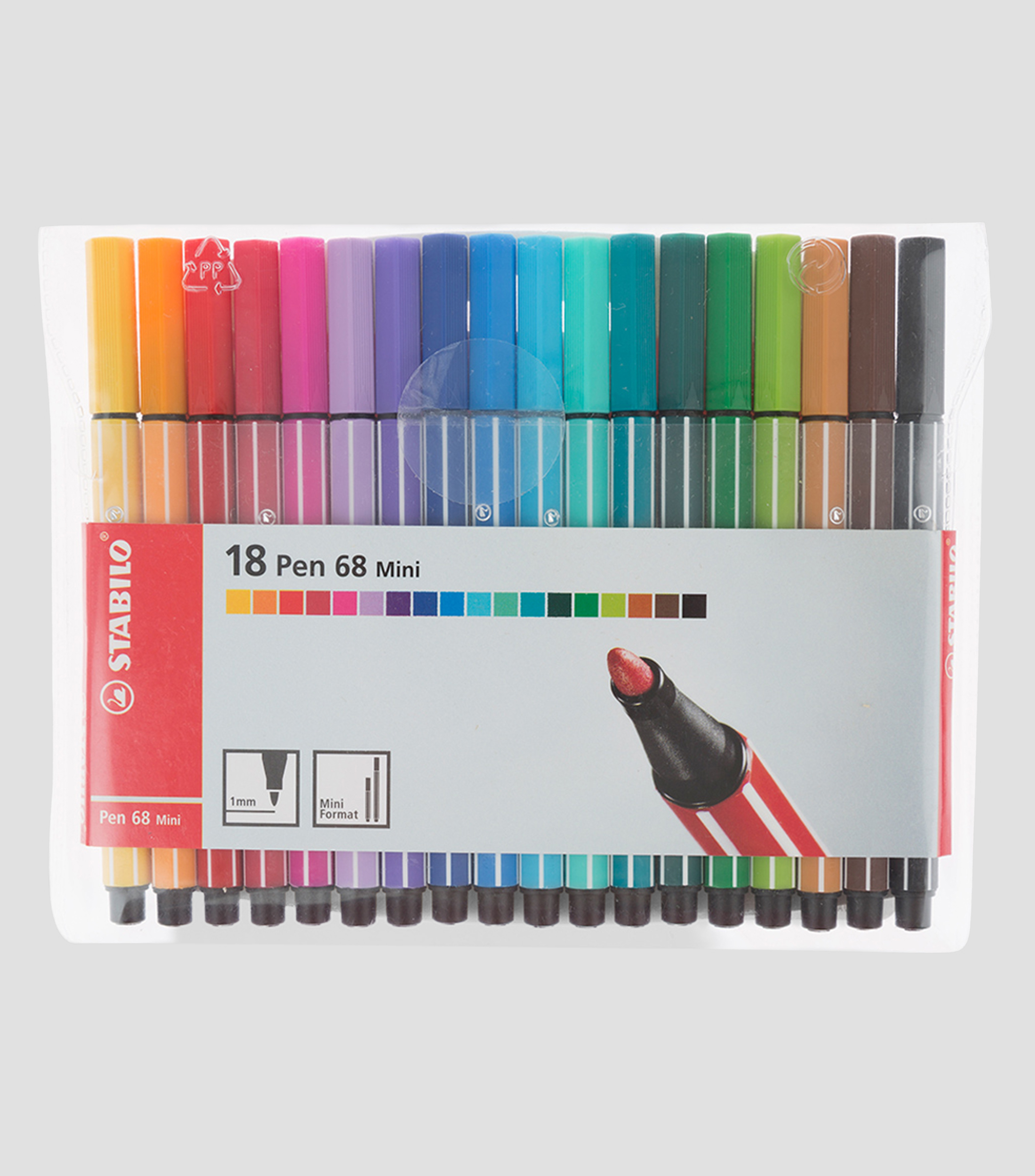 Set 18 Plumones 1 mm