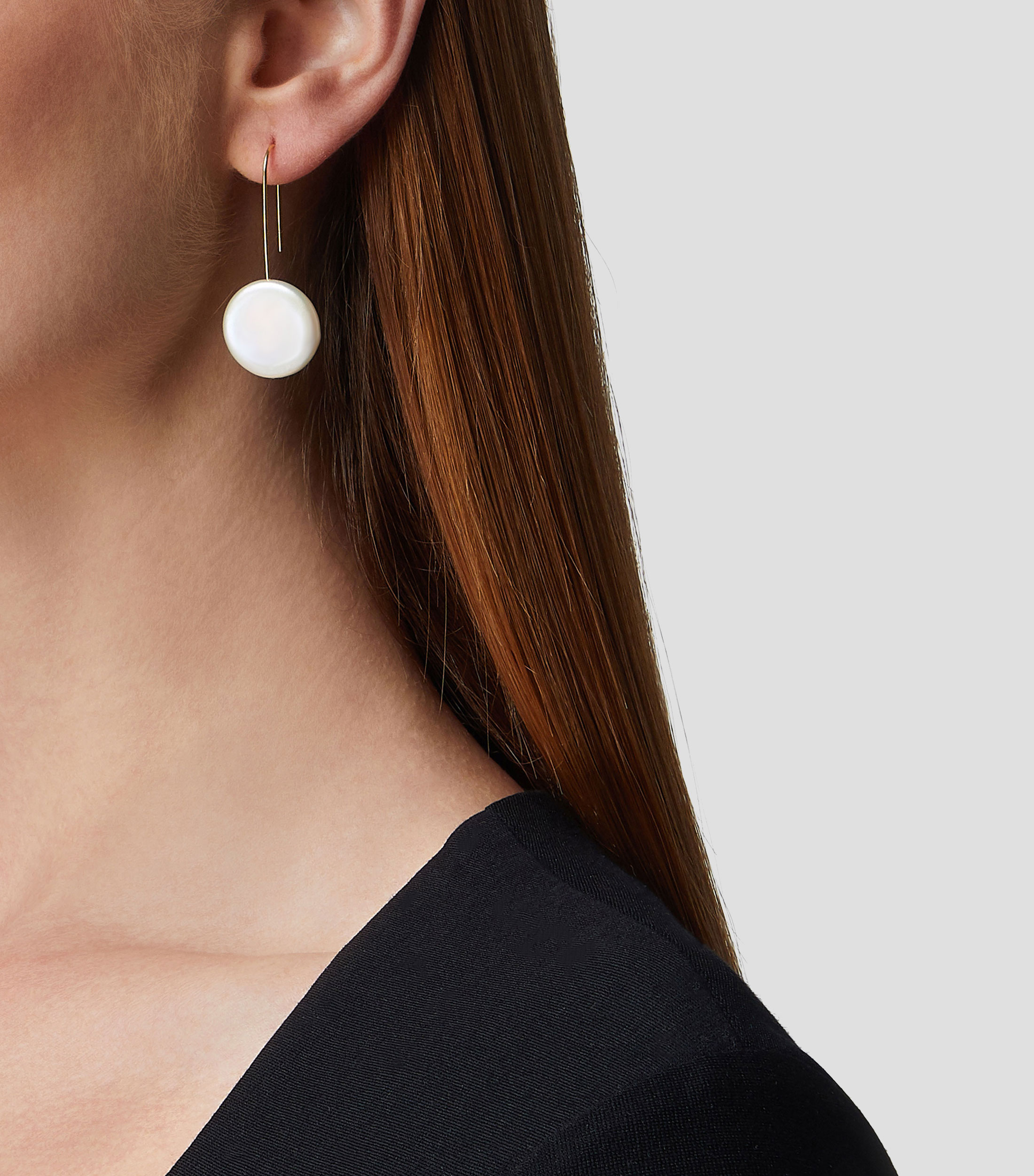 Aretes en Plata .925 con Perlas Mujer
