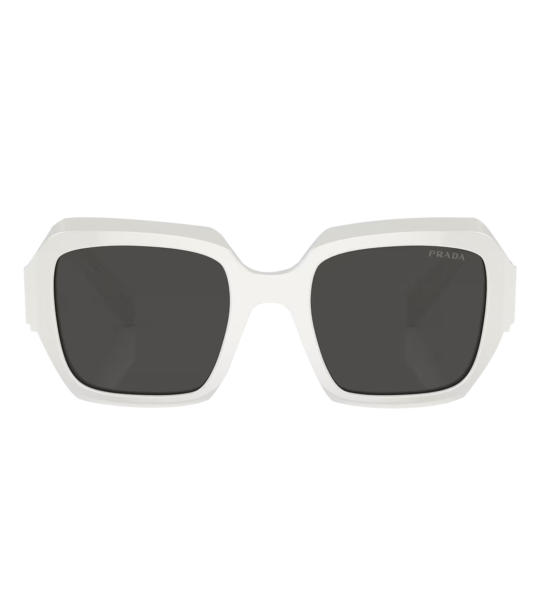Prada Lentes de sol cuadrados blancos Mujer El Palacio de Hierro