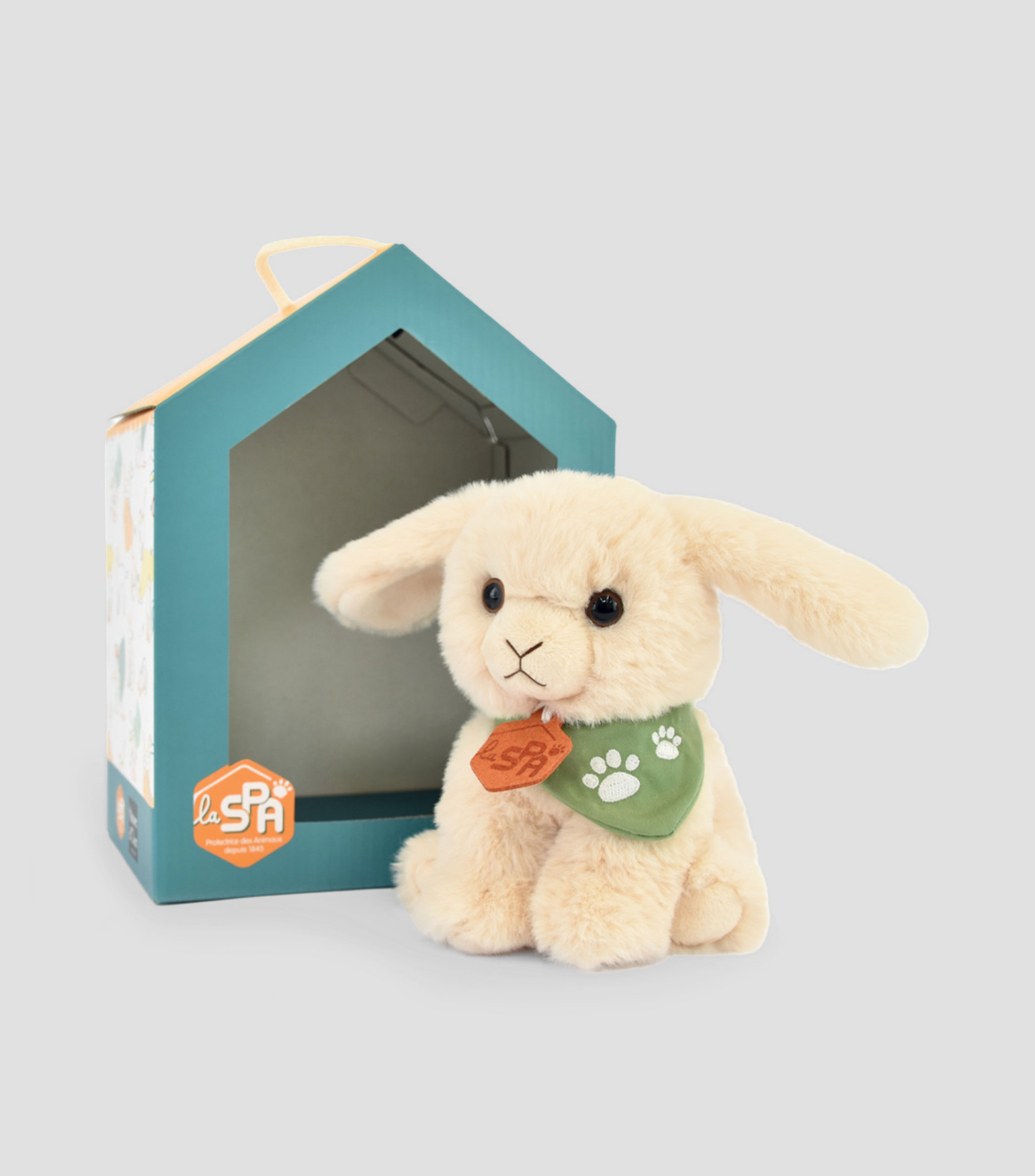Muñeco de Peluche Conejo beige mediano