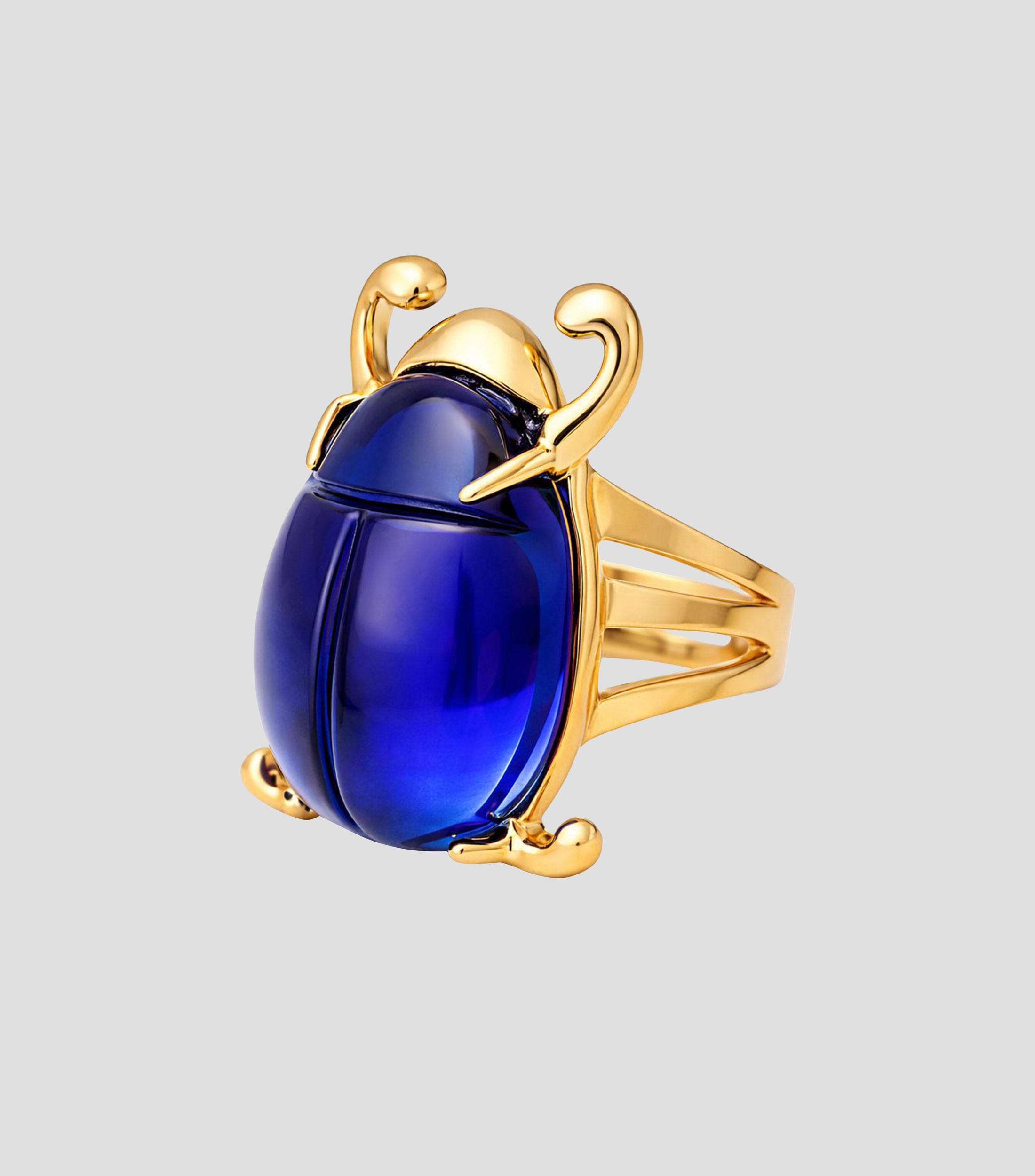 Anillo en Plata .925 Aire con vidrio Mujer