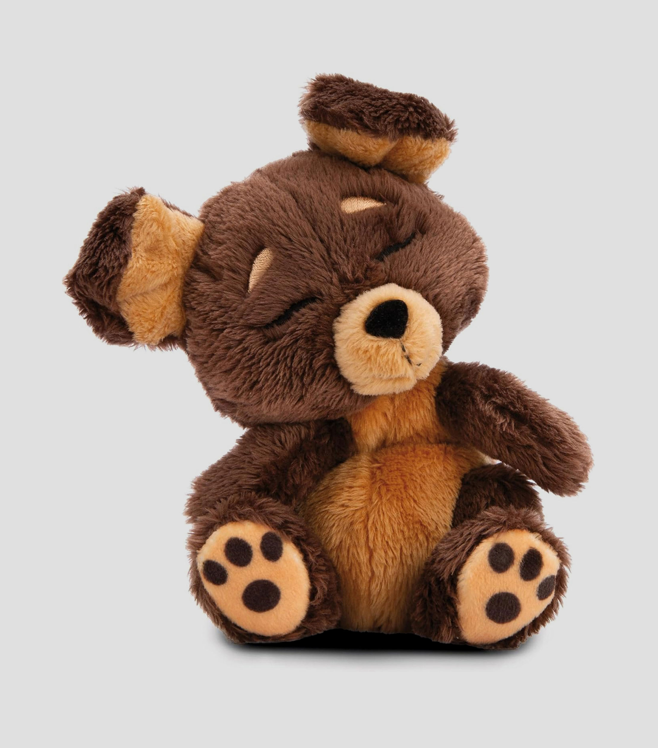 Mascota Durmiente Perro marrón de Peluche