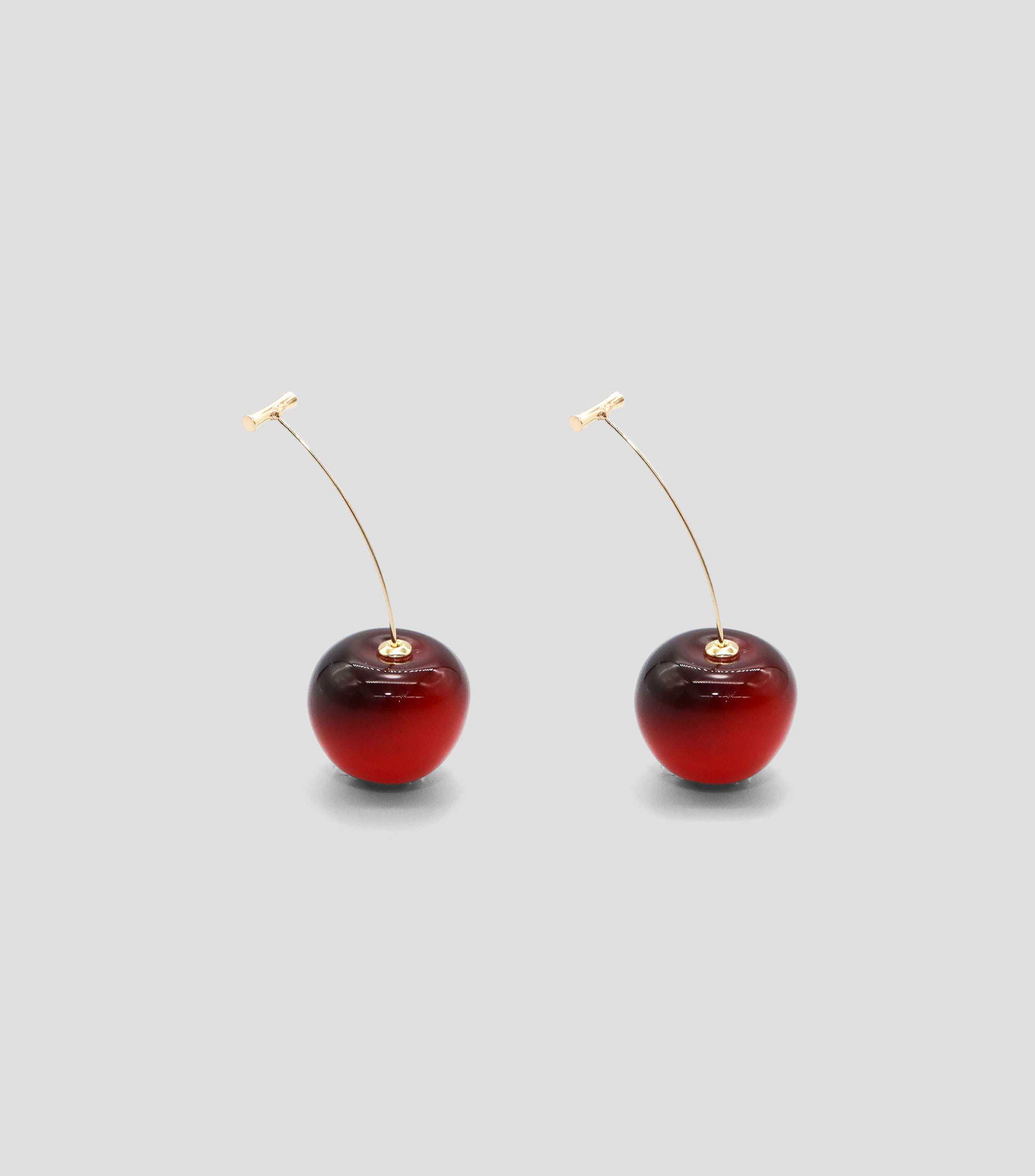 Aretes forma de cereza Mujer