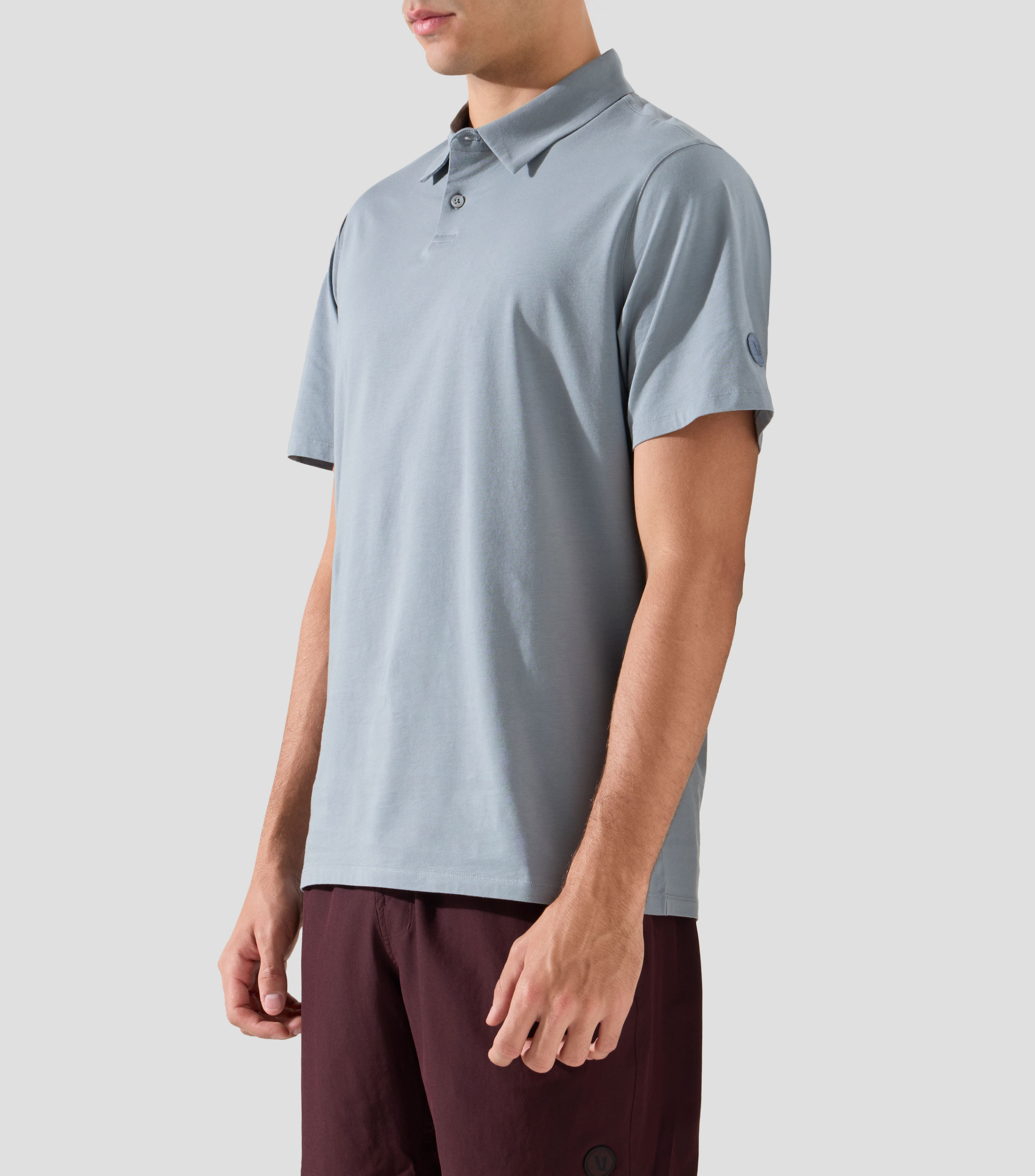 Playera tipo polo para entrenamiento Feather Hombre