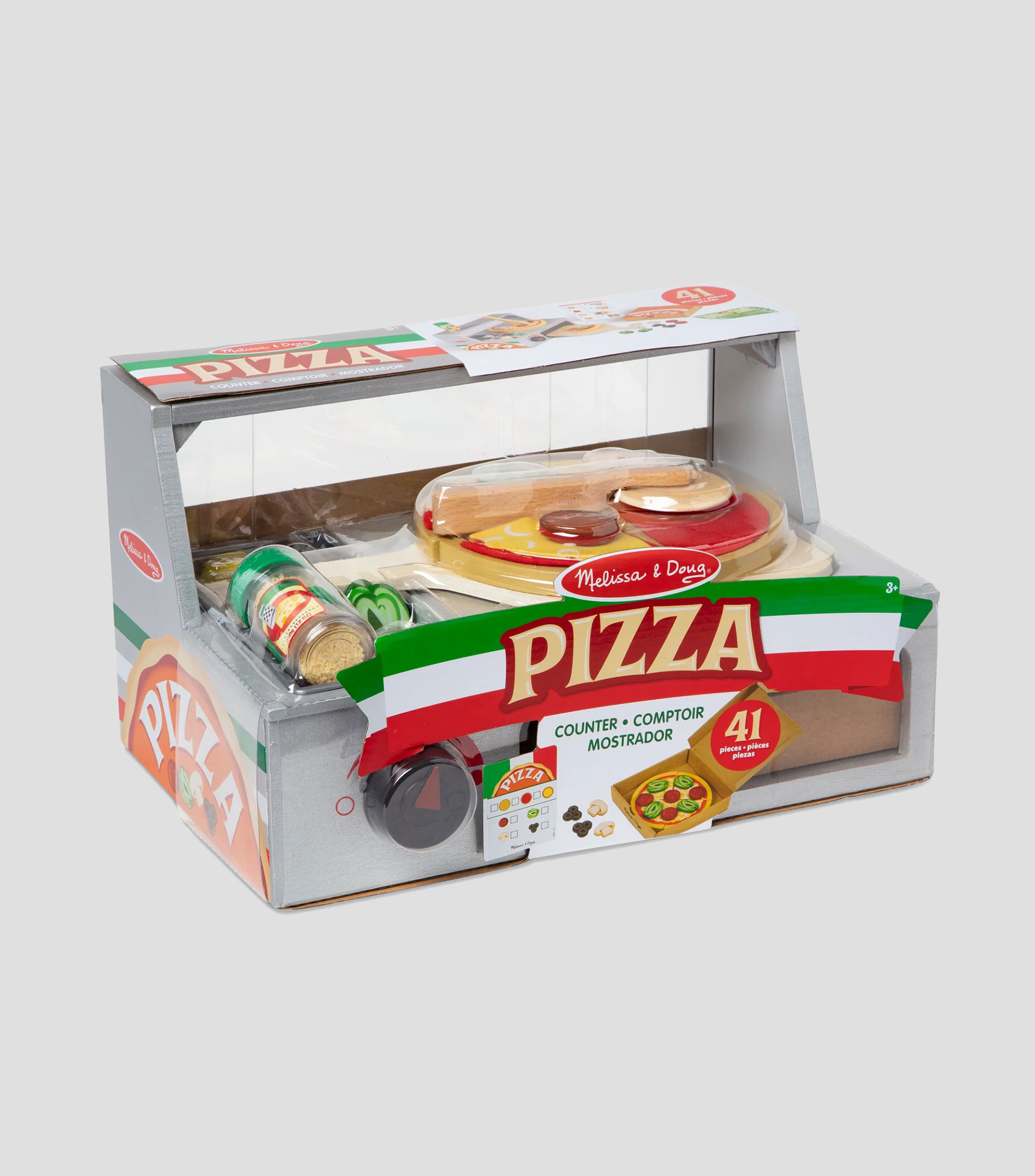 Playset Melissa & Doug - Mostrador de Pizzería