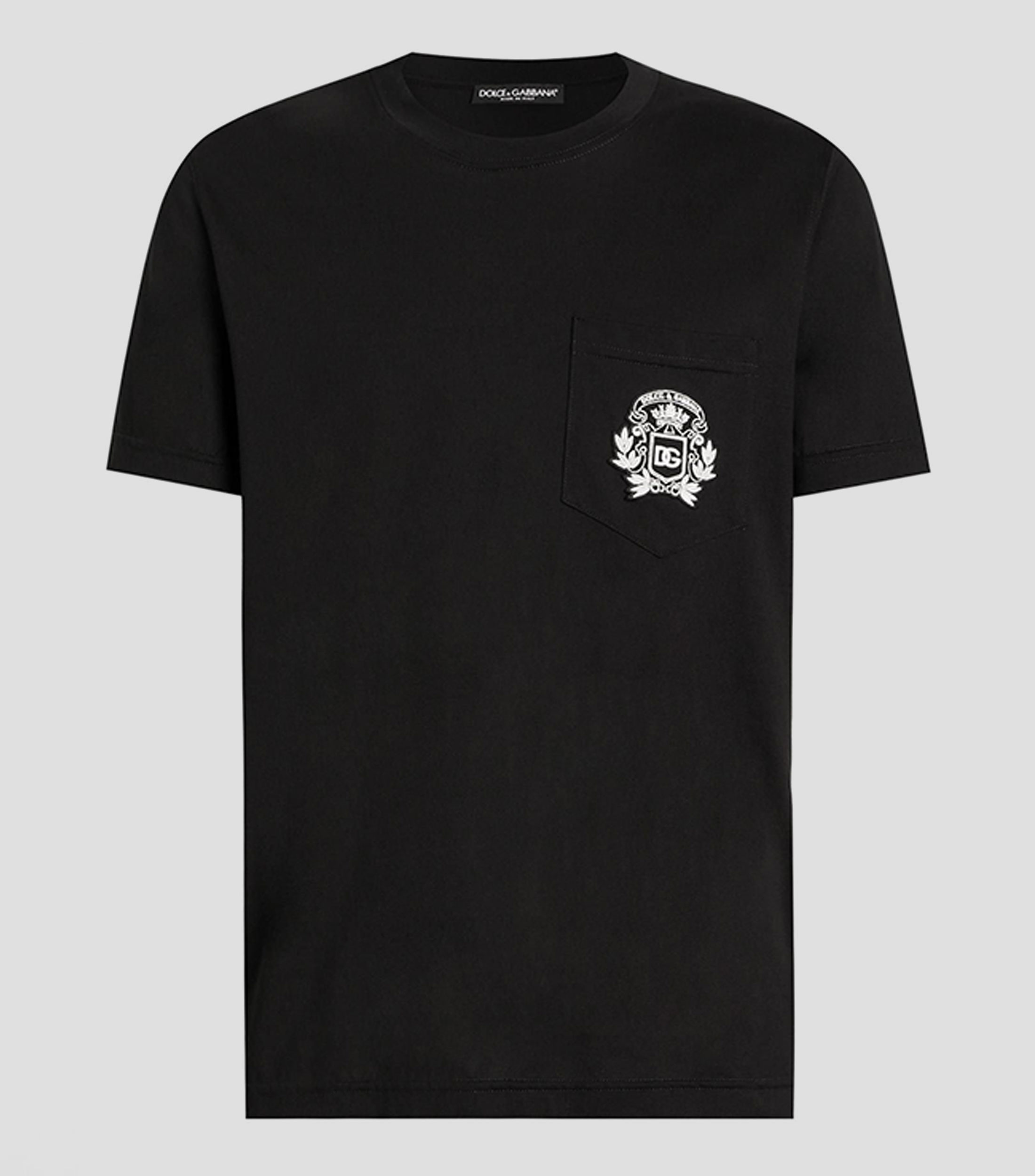 Playera cuello redondo y manga corta de diseño sólido Hombre