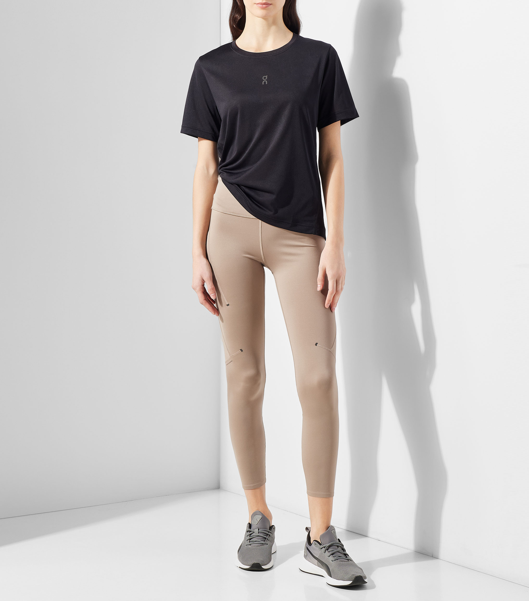 Playera para senderismo lisa Mujer