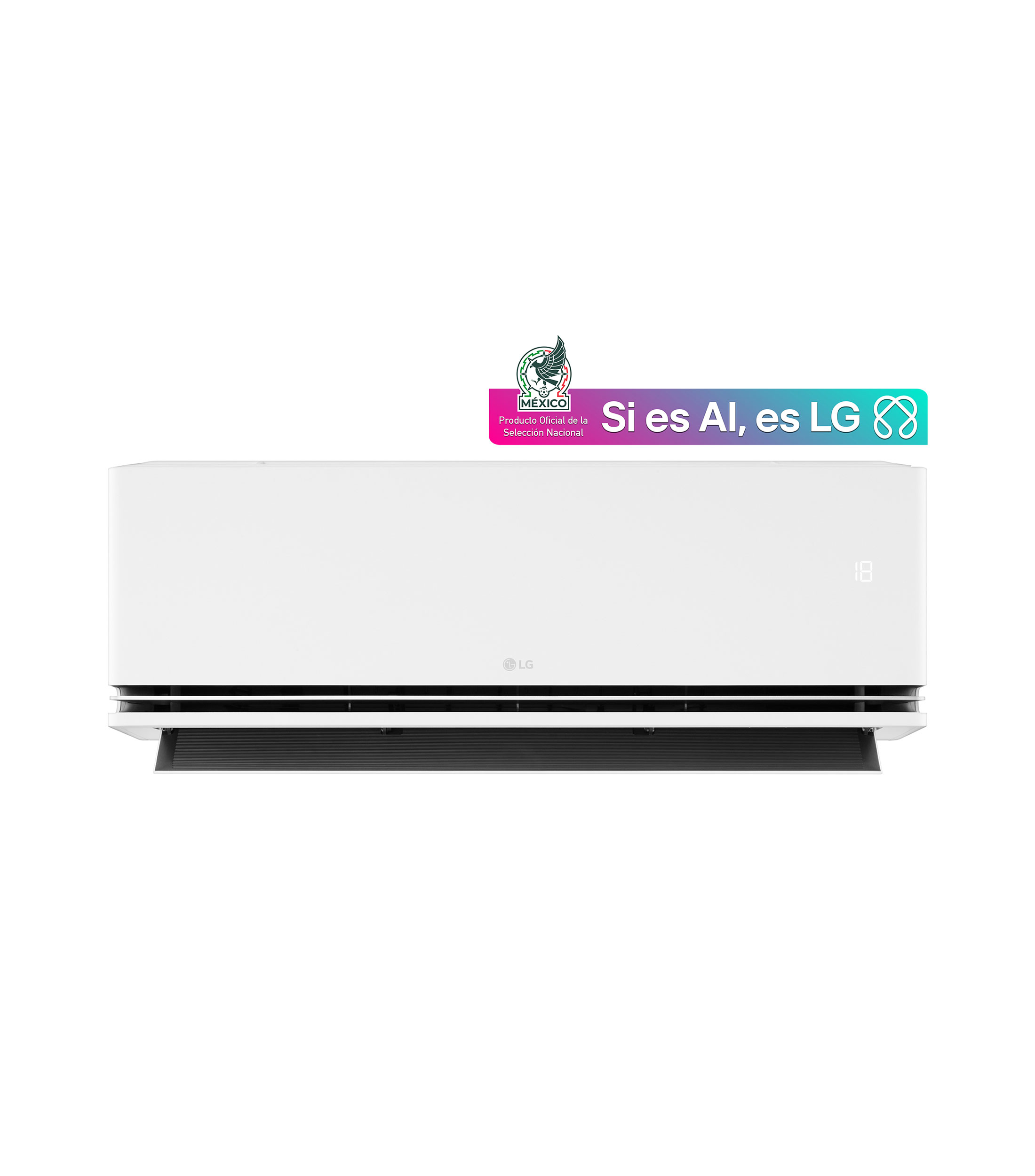 Aire Acondicionado Minisplit LG Dual Inverter AI Air 1 Tonelada Frío y Calor 220V VA122H5