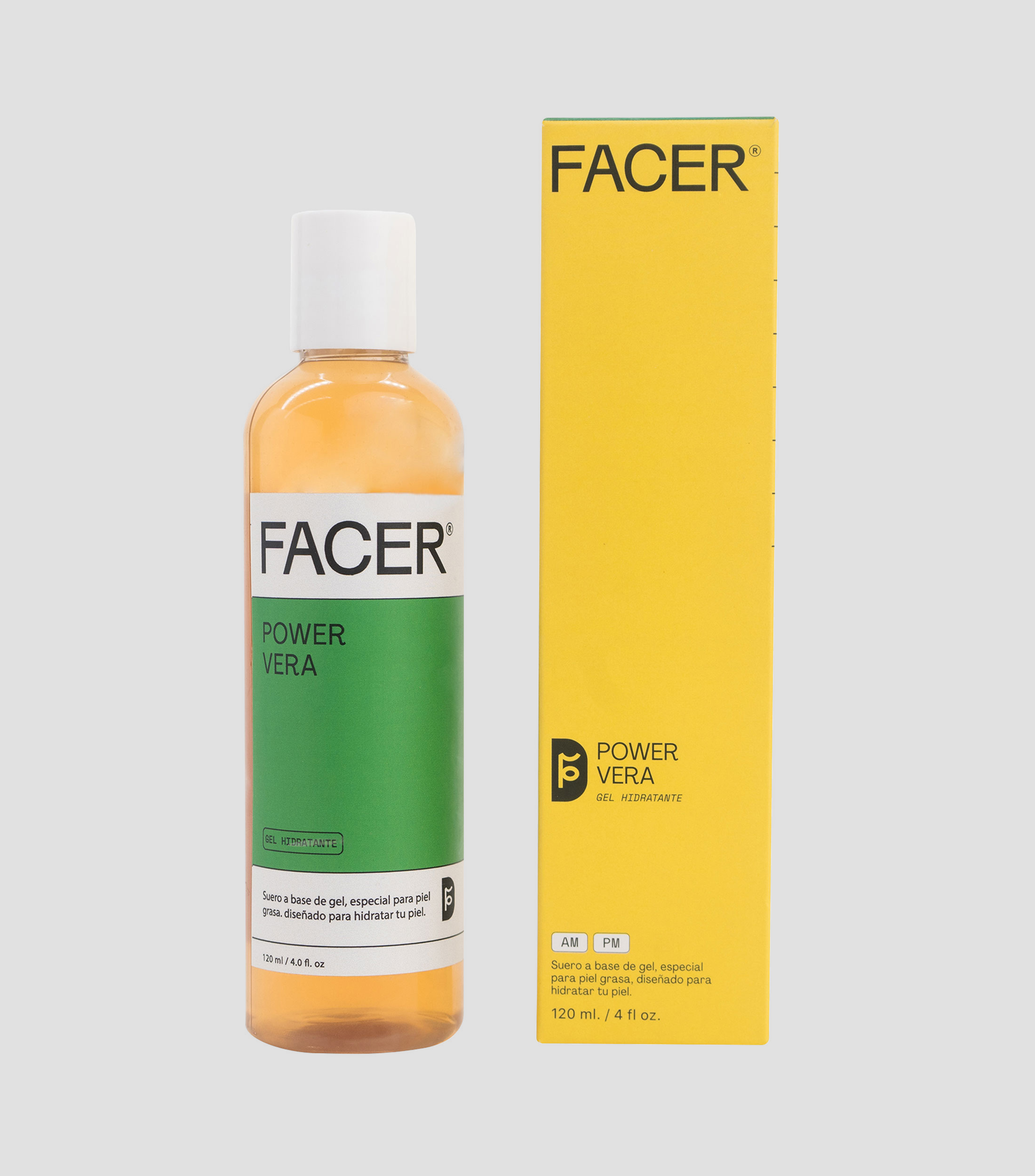 Gel hidratante Power Vera, 120 ml