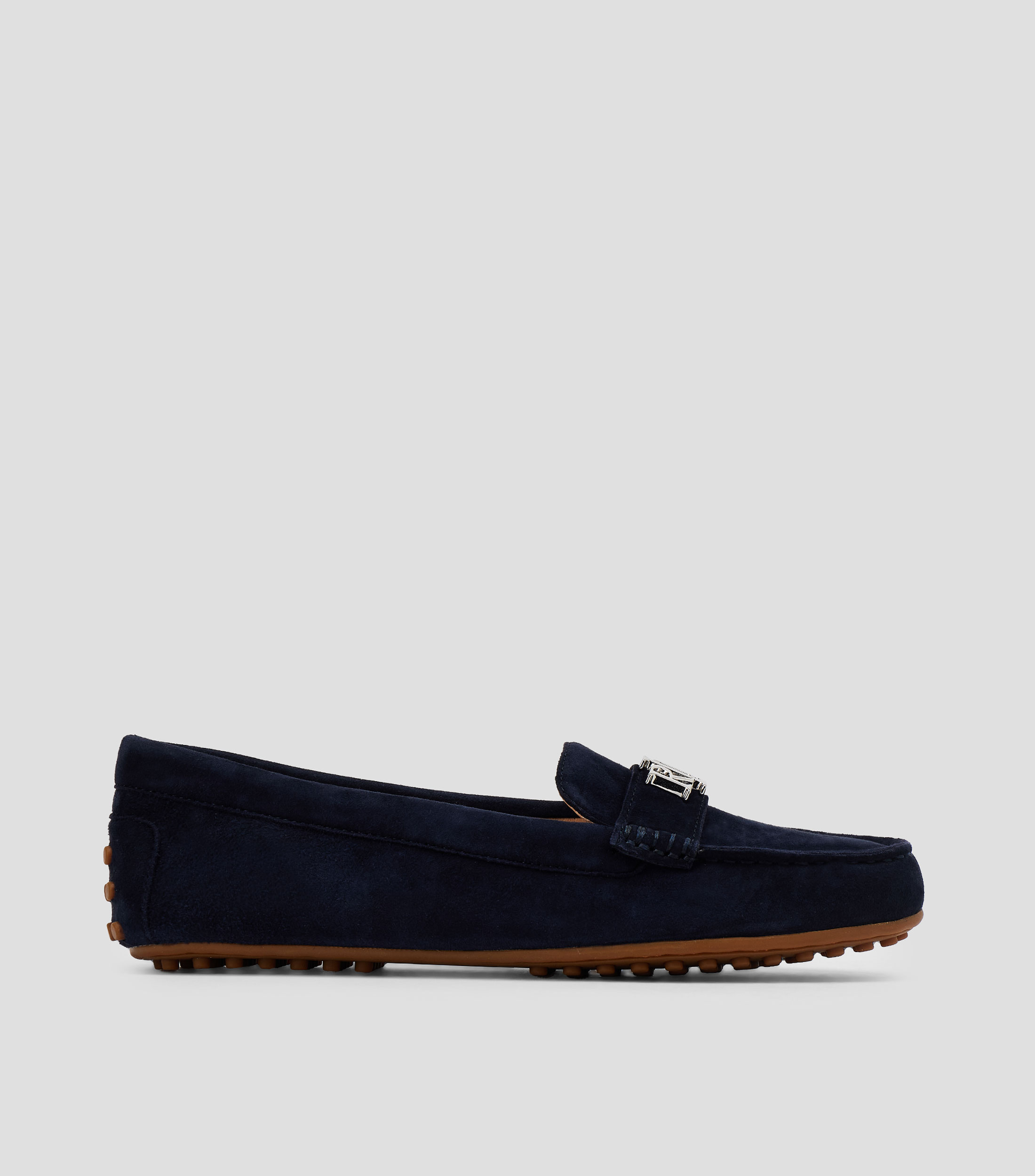 Mocasines Barnsbury de piel con monogram Mujer