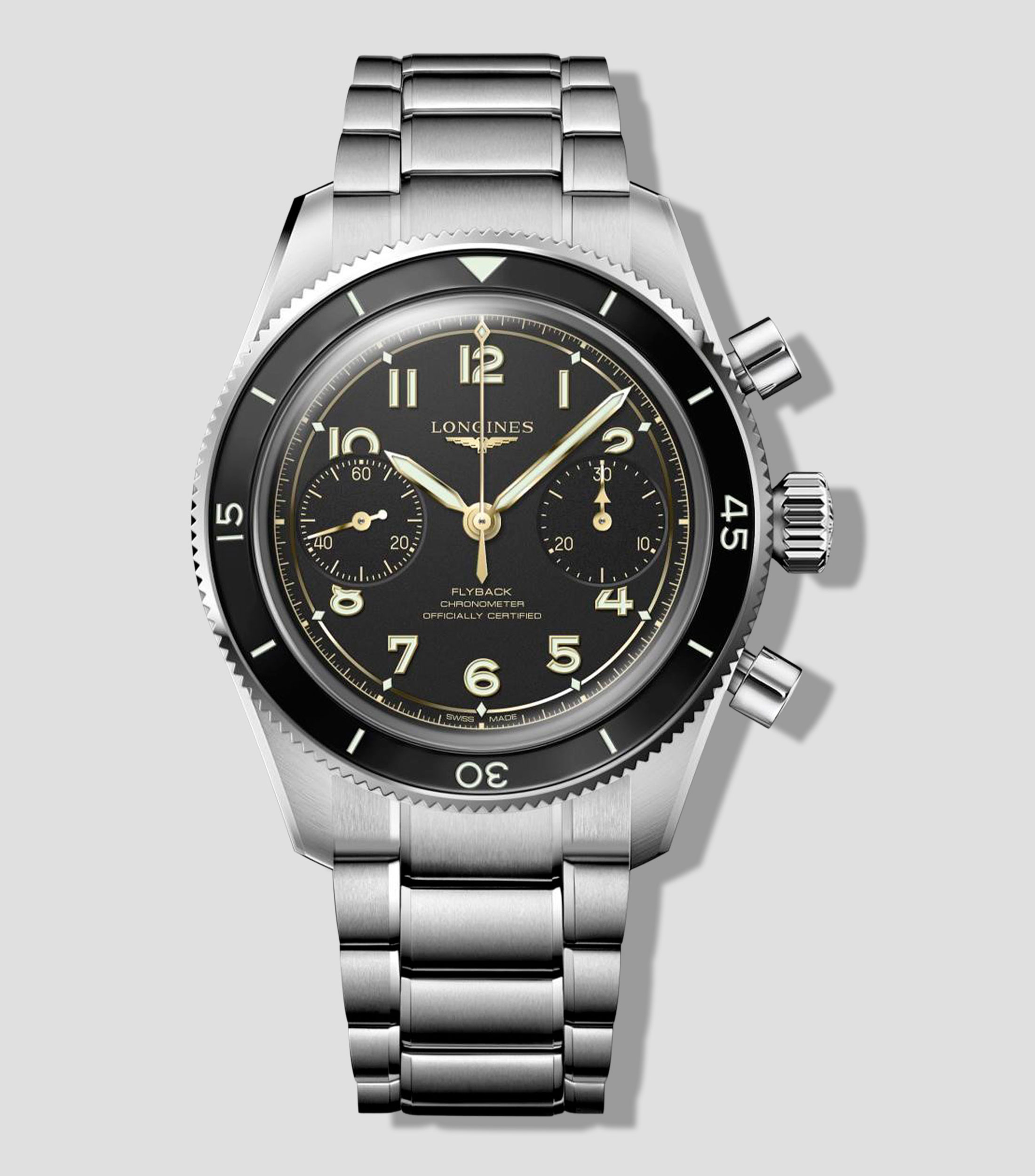 Reloj para hombre Spirit deportivo, plateado