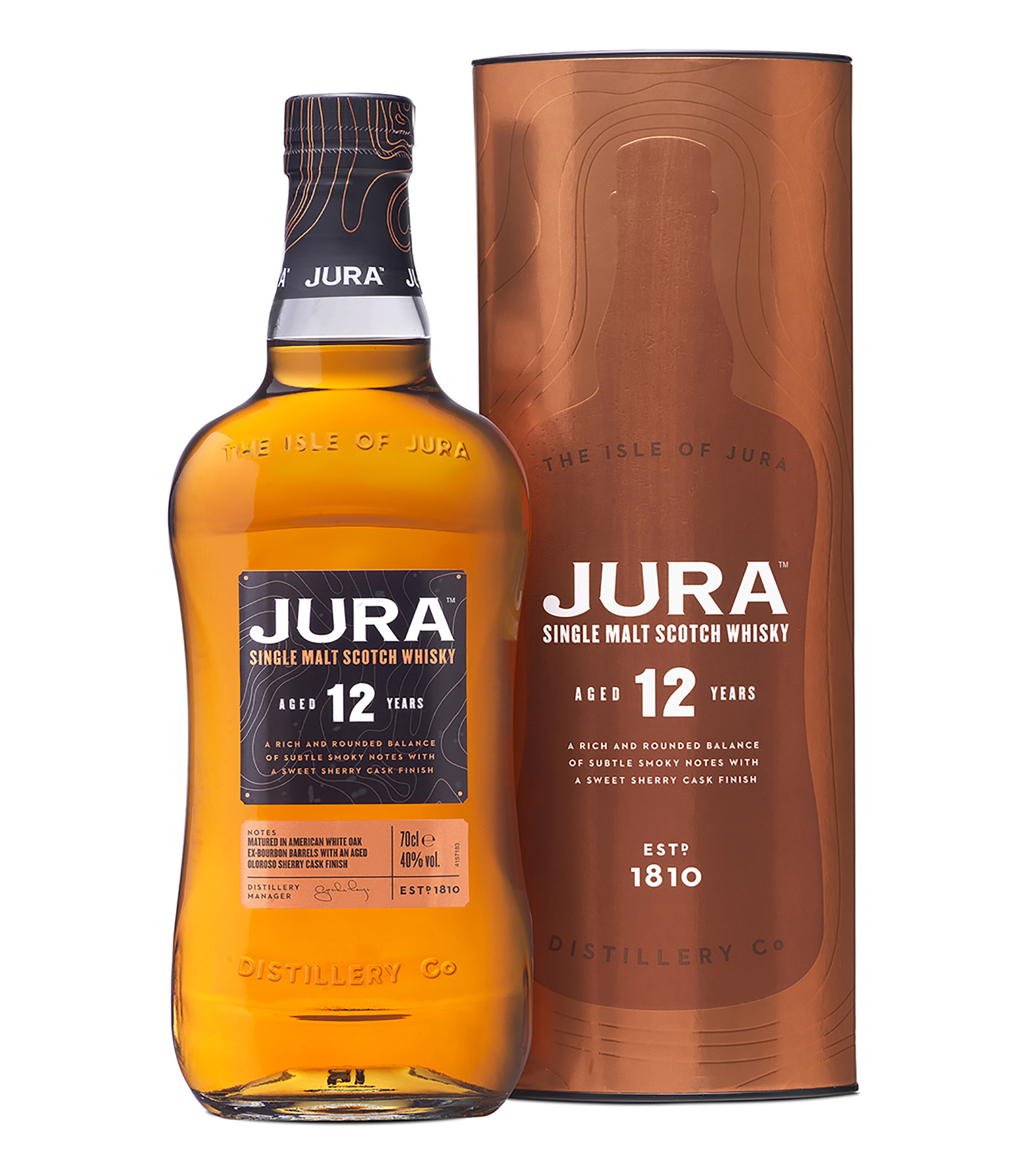 Whisky Jura 12 Anos, 700 ml