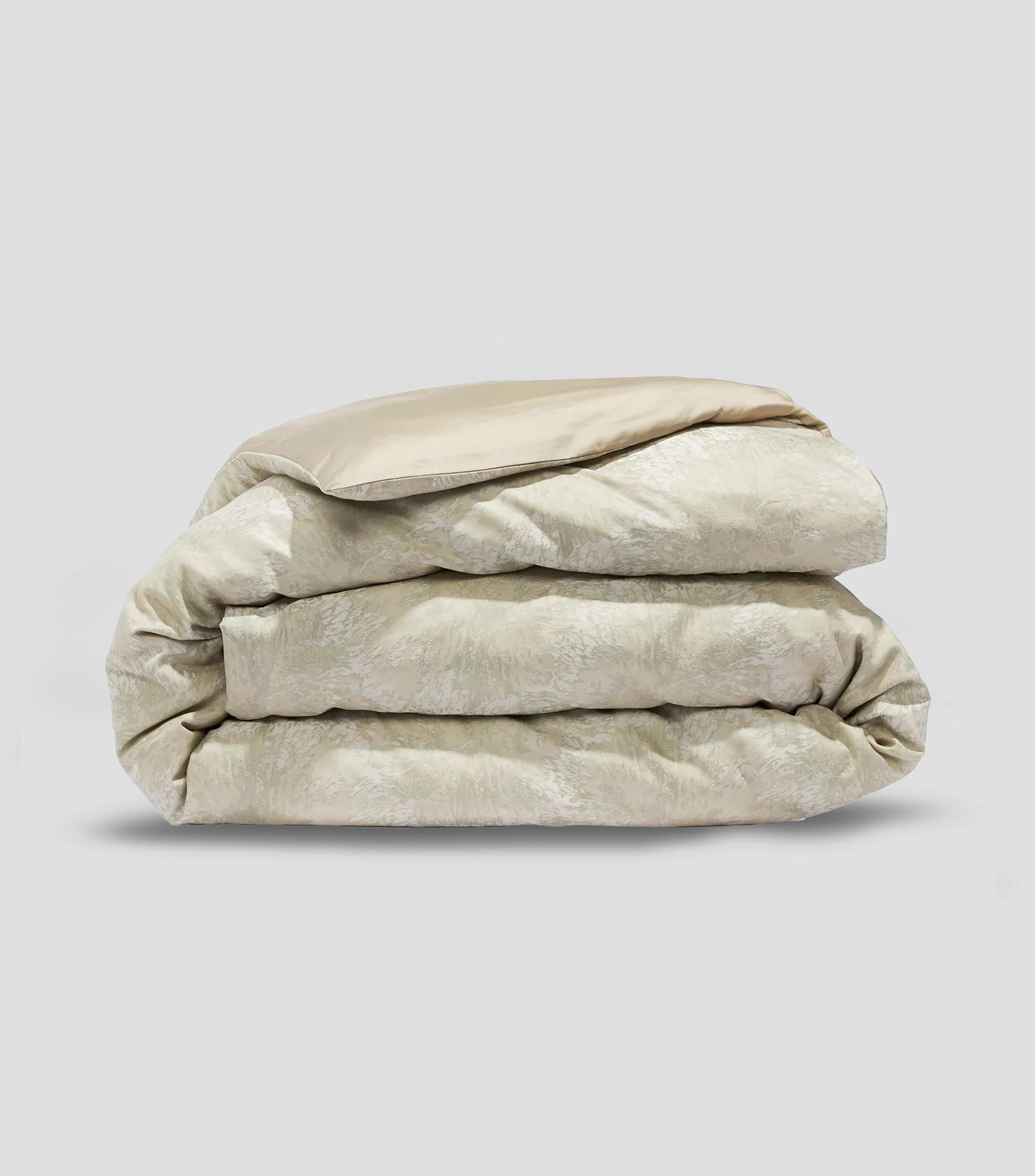 Funda para duvet king size en algodón Sahara Flower Arredo azul claro