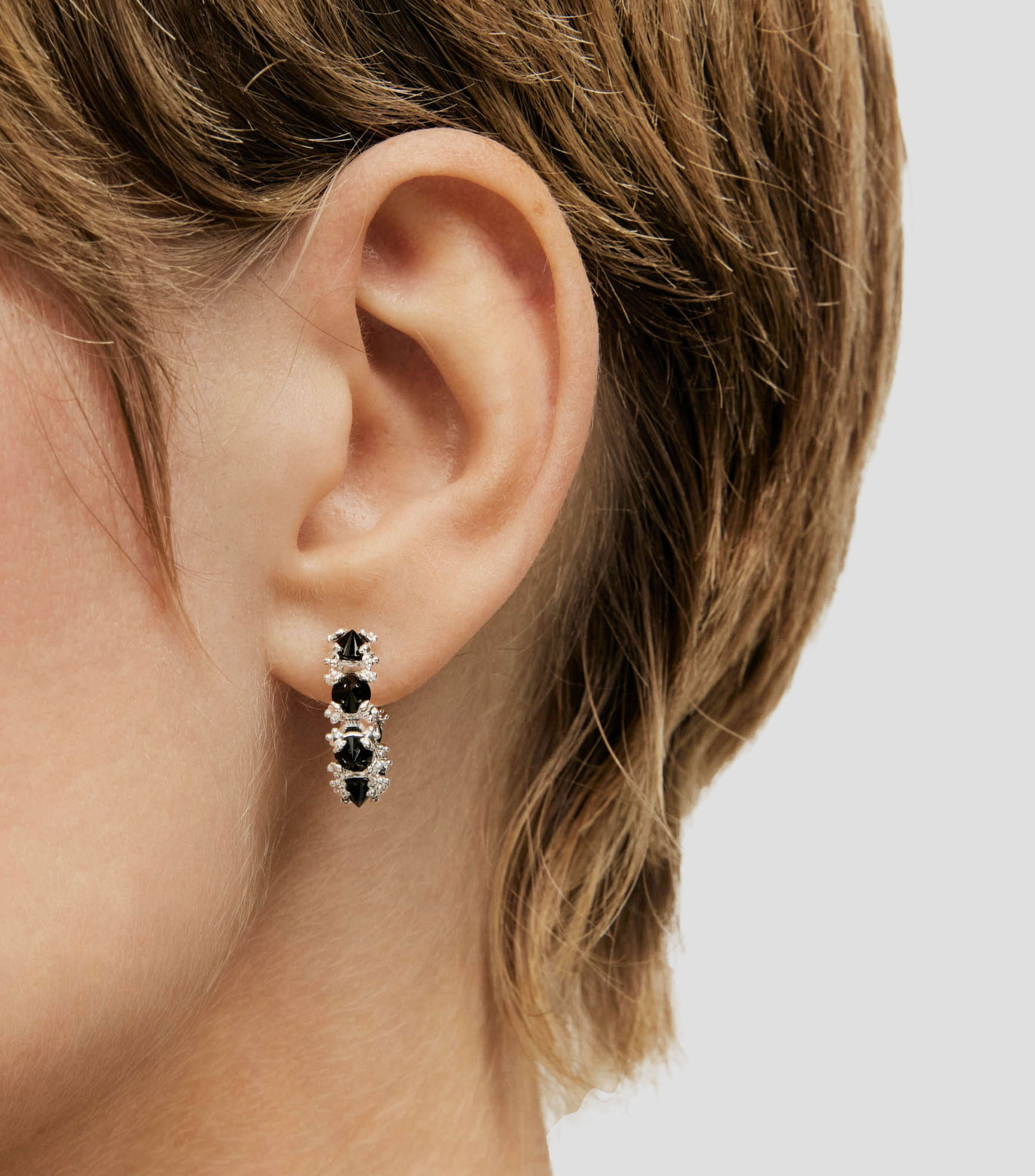 Aretes en Plata .925 con Ónix Color Pills Mujer