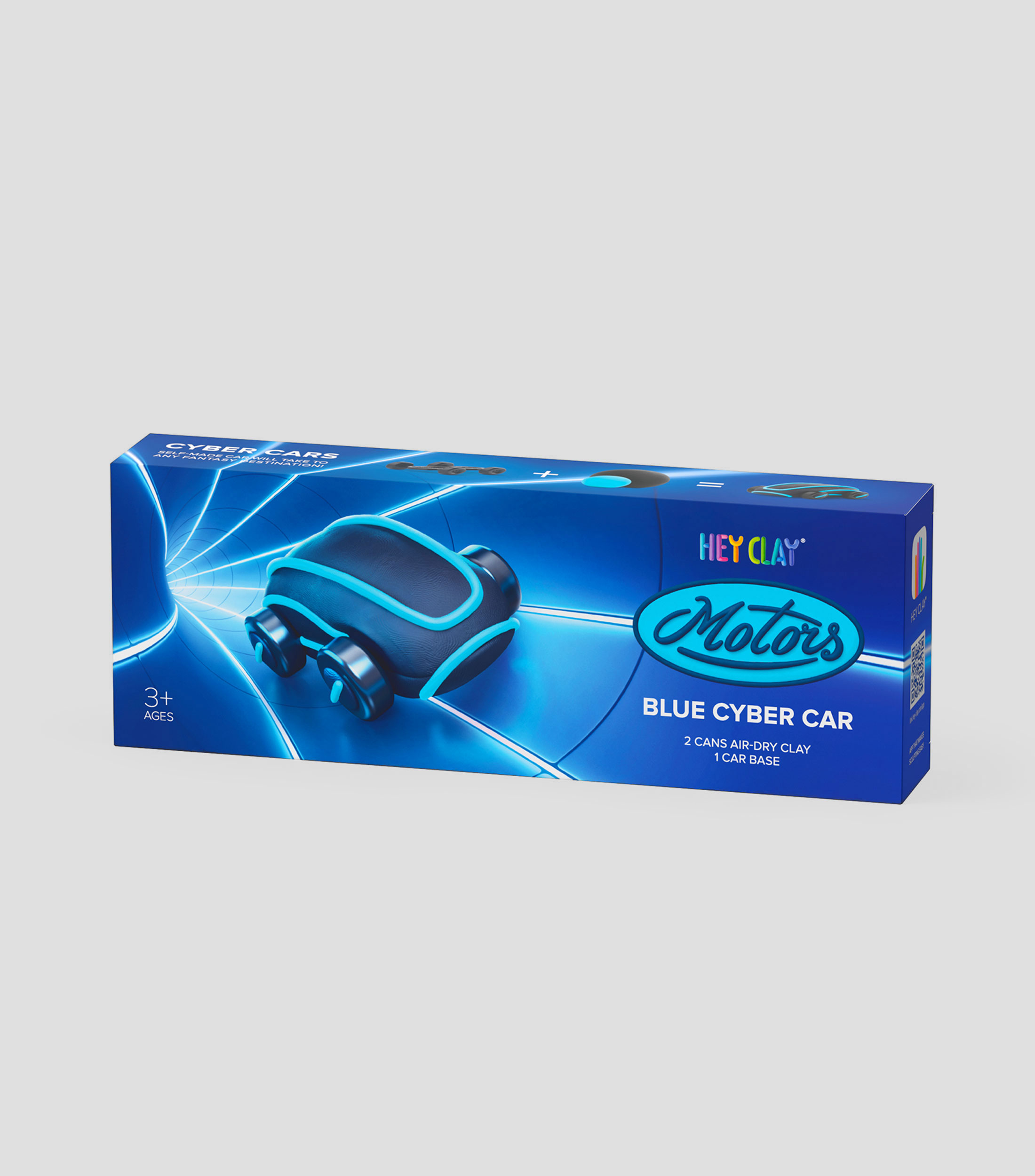 Blue Cyber Car, serie Motors, 2 latas