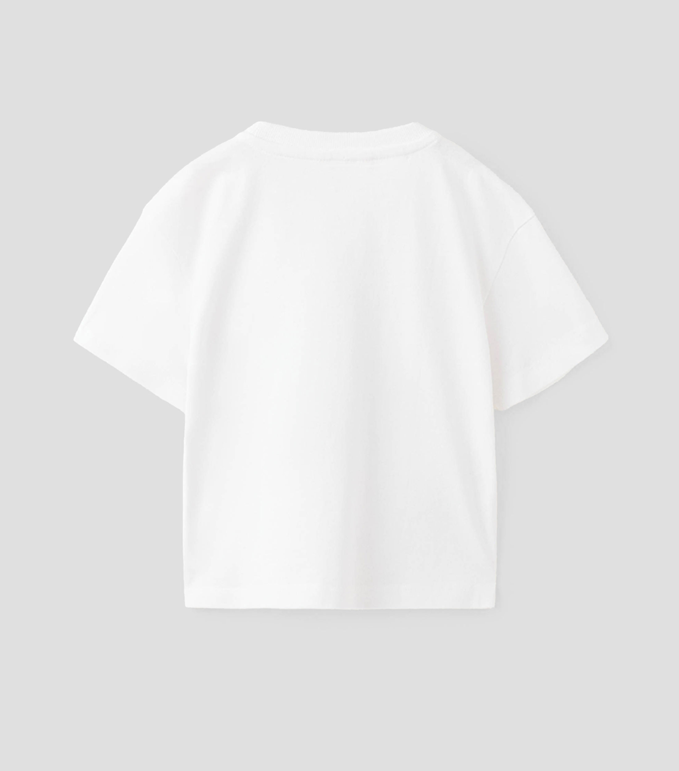 Playera cuello redondo manga corta estampada Niño
