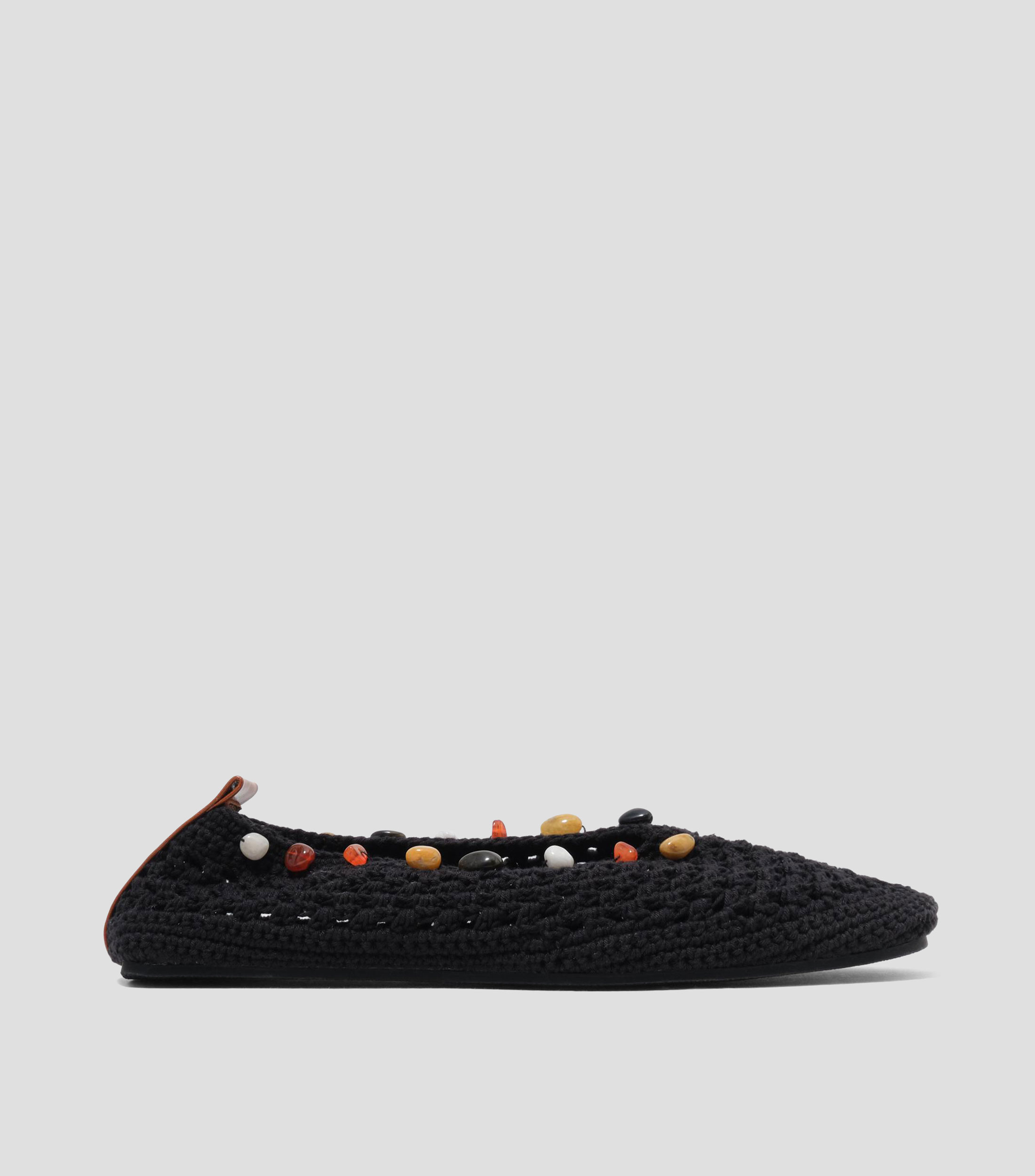 Flats con piedras decorativas Mujer