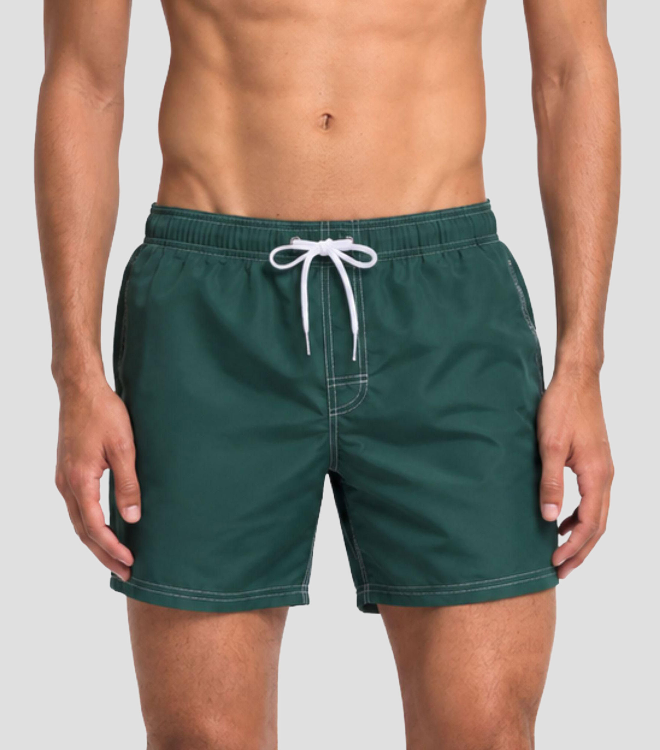 Traje de baño corto Liso Hombre