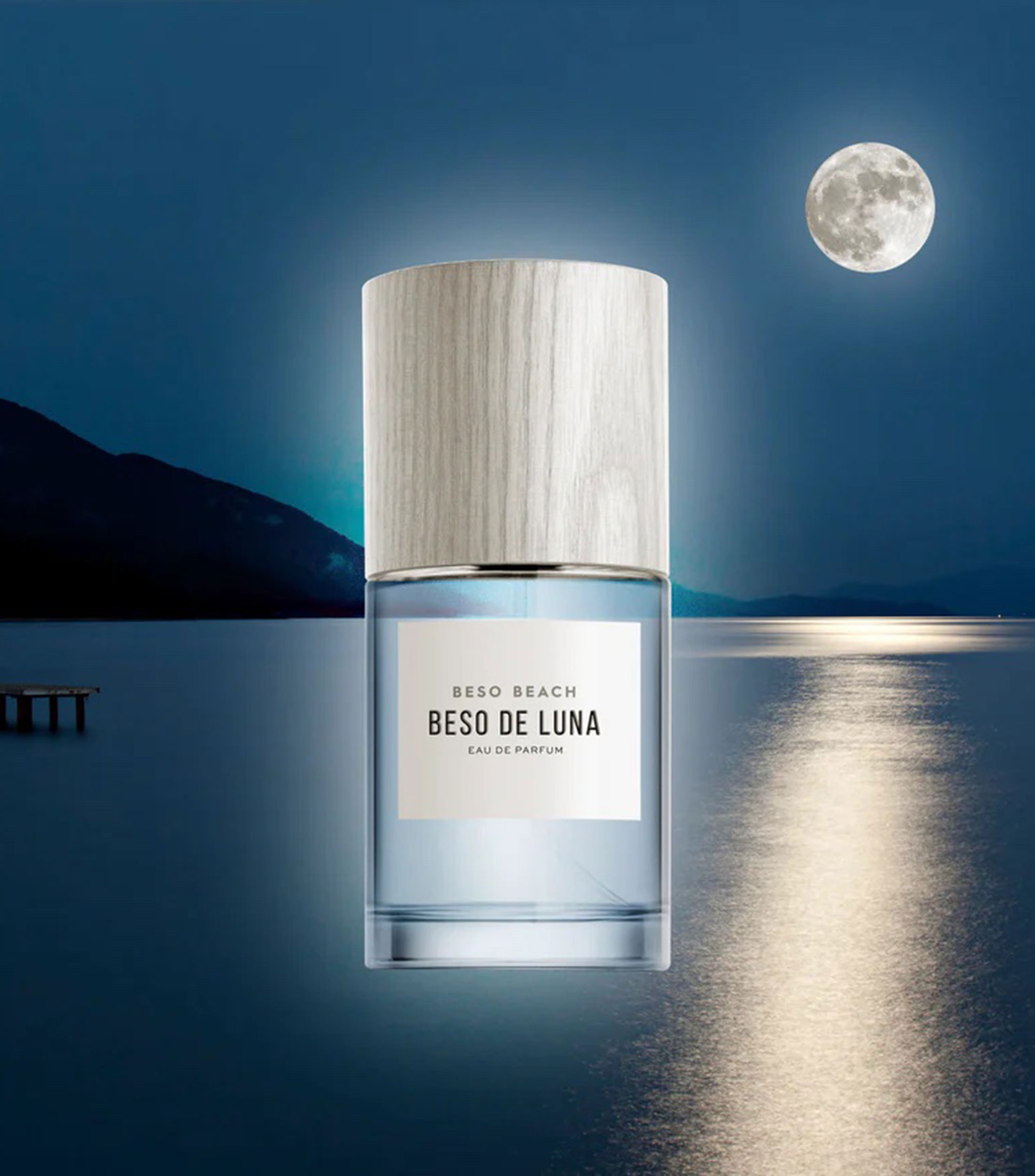 Perfume Beso de Luna, Eau de Parfum 100 ml Unisex