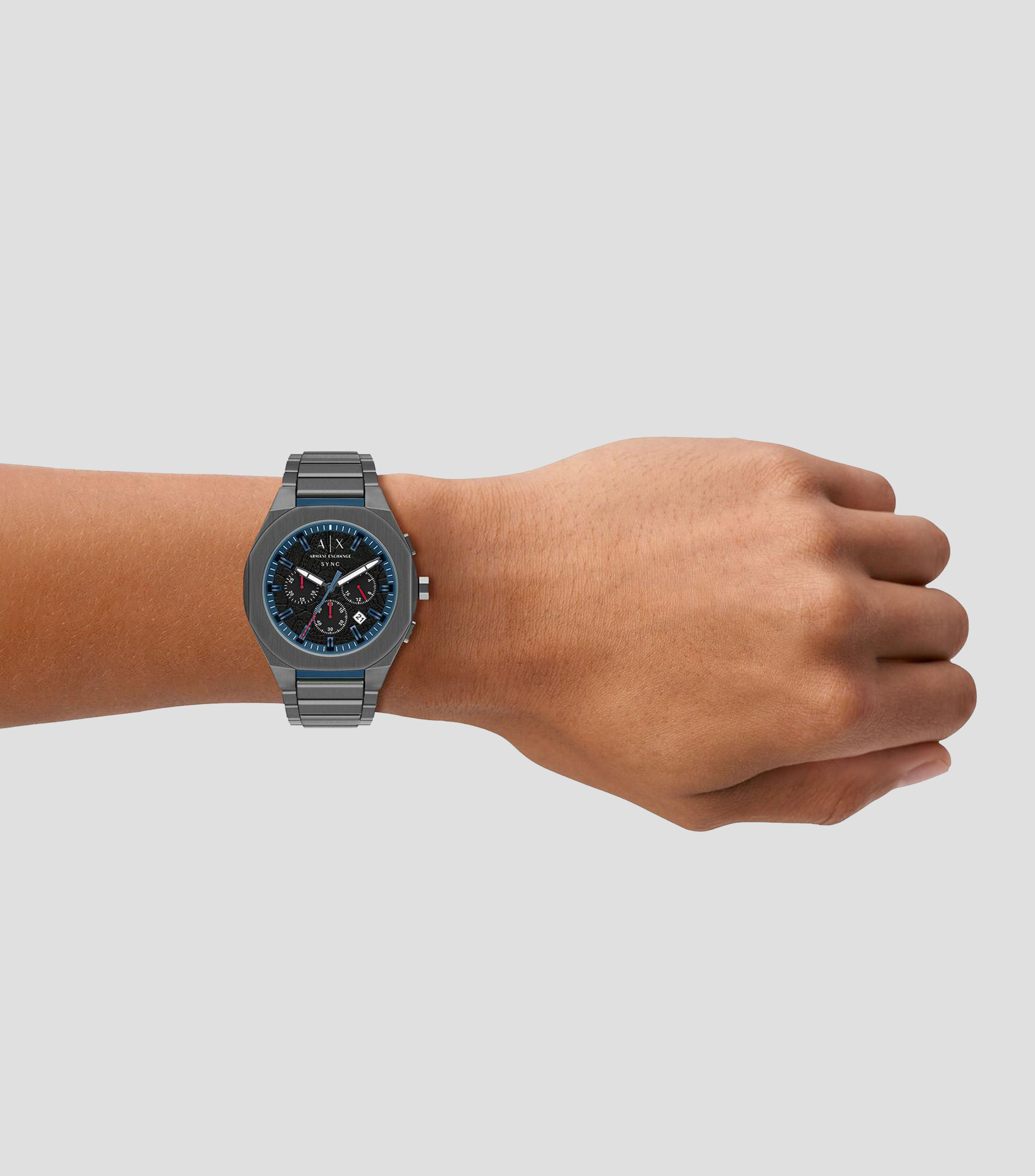 Reloj para Hombre Casual Negro, Azul