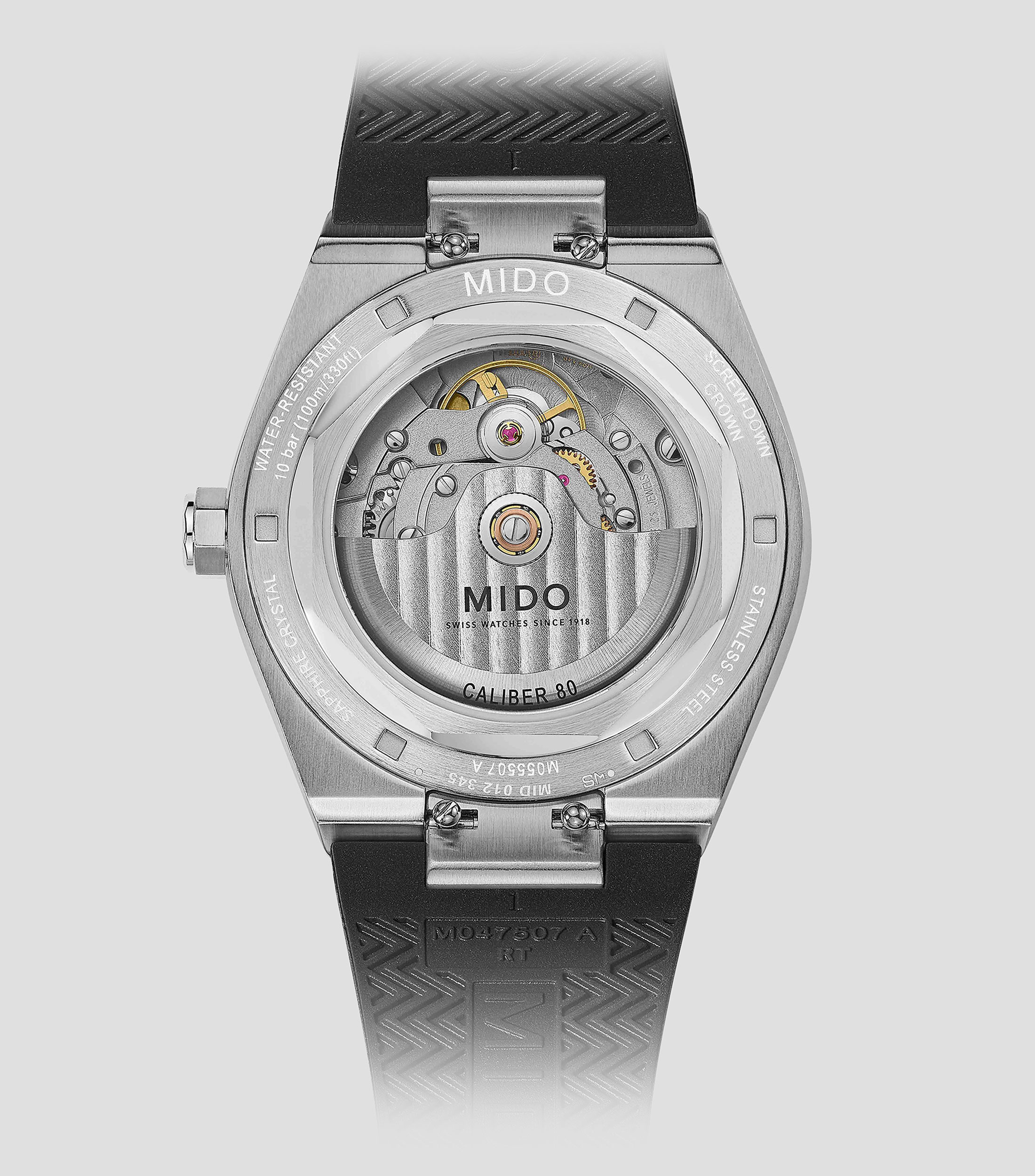 Reloj Unisex Multifort 8 One Crown Casual Plateado