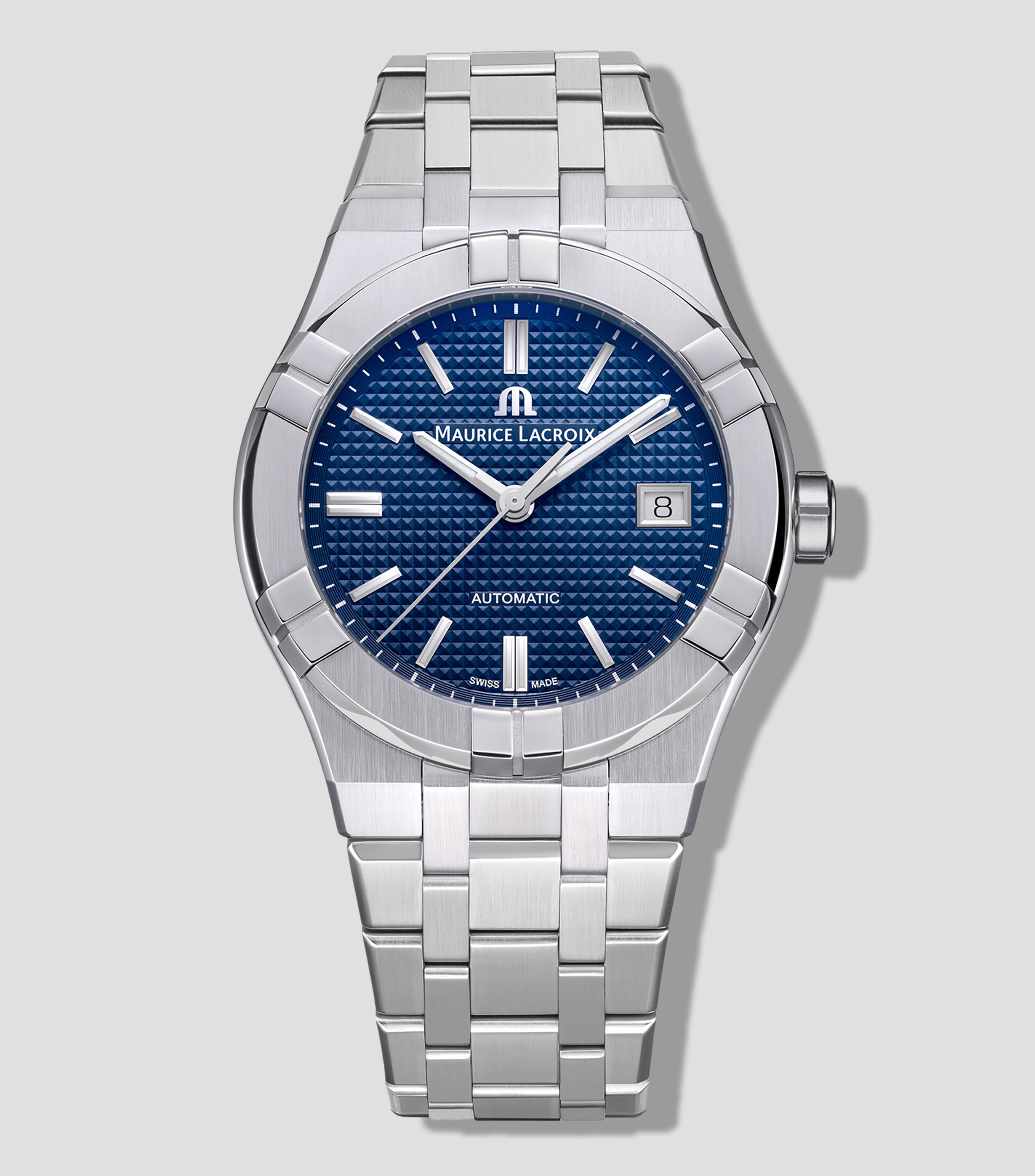 Reloj para Mujer Aikon Automatic Casual Azul, Plateado