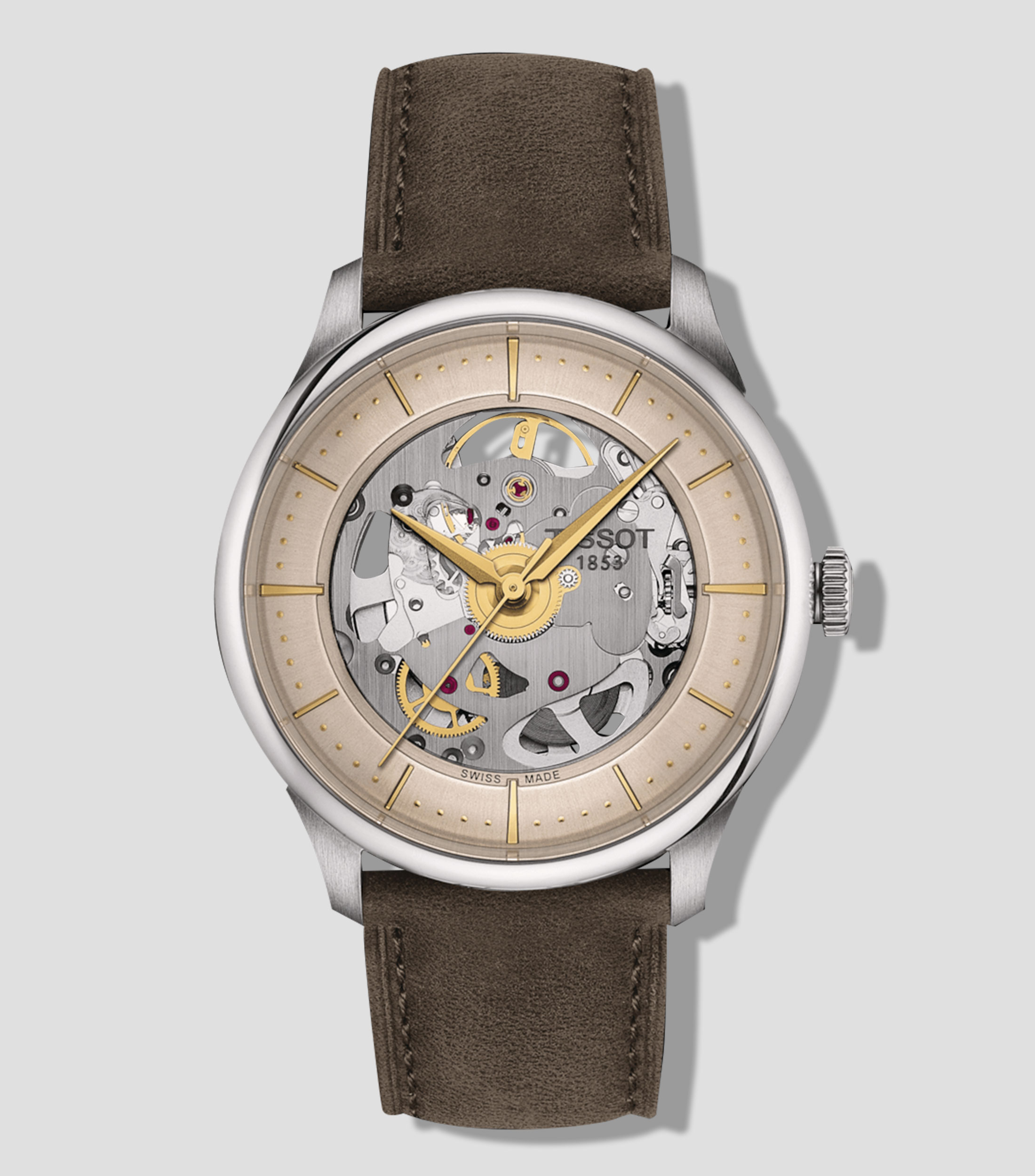 Reloj Unisex Casual T-Classic Plateado