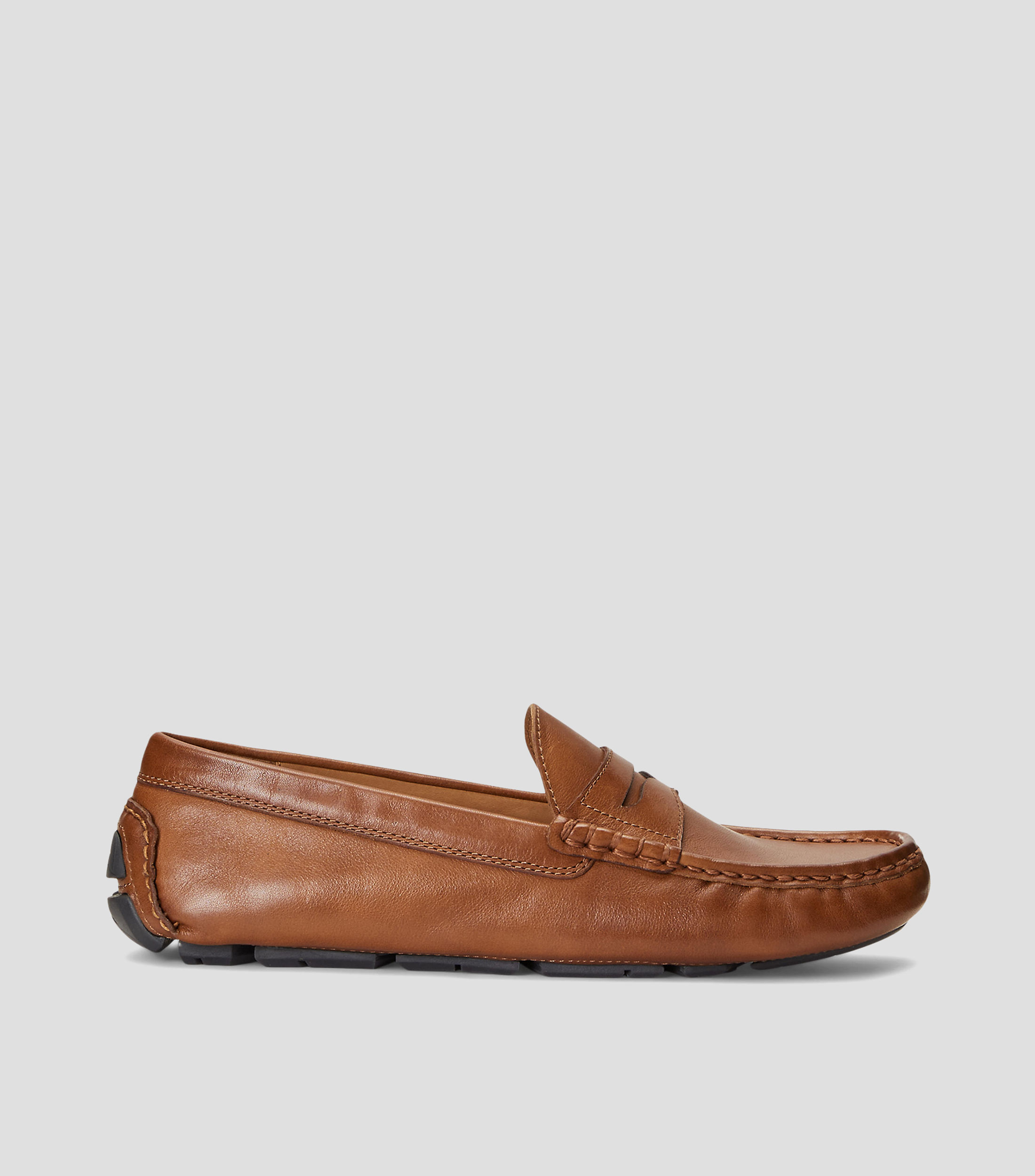 Mocasines en piel Hombre