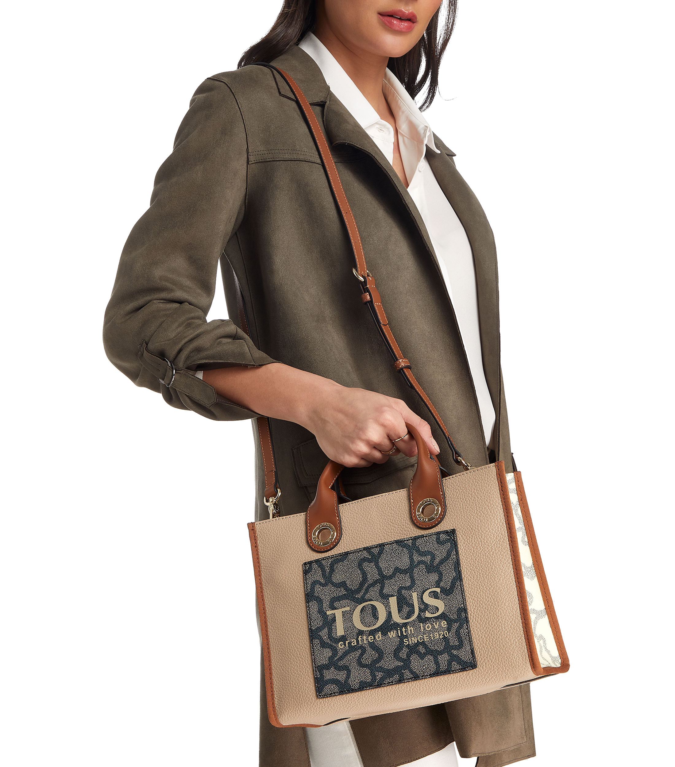 Bolso Satchel mini café Kaos Icon Mujer
