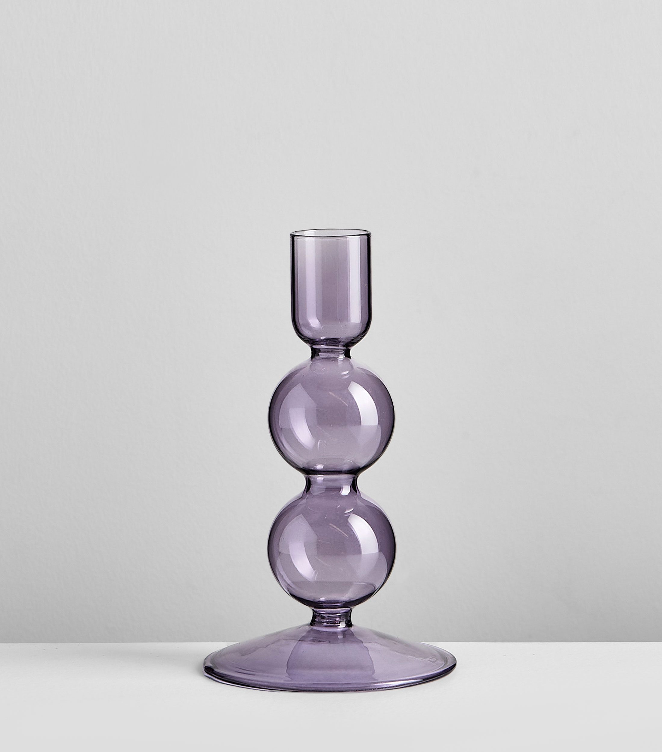 Candelero Like Home en Cristal