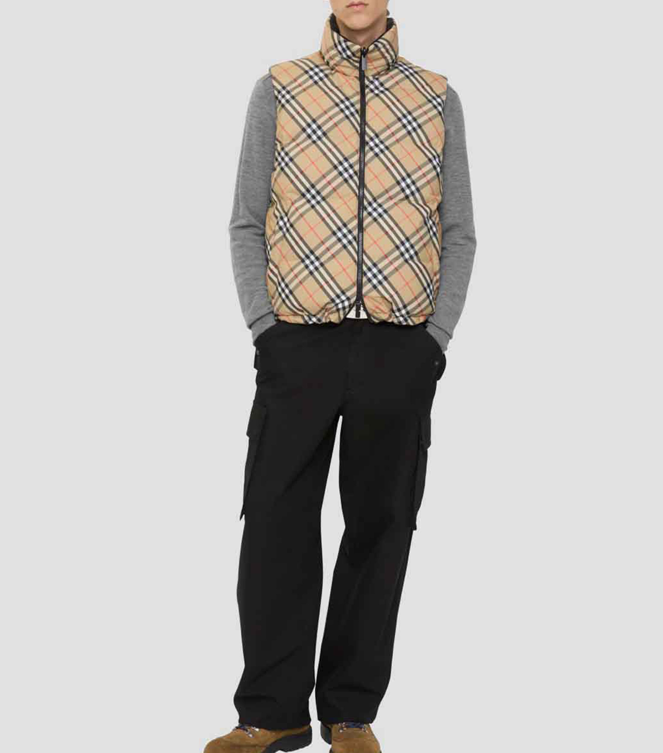 Chaleco reversible Hombre