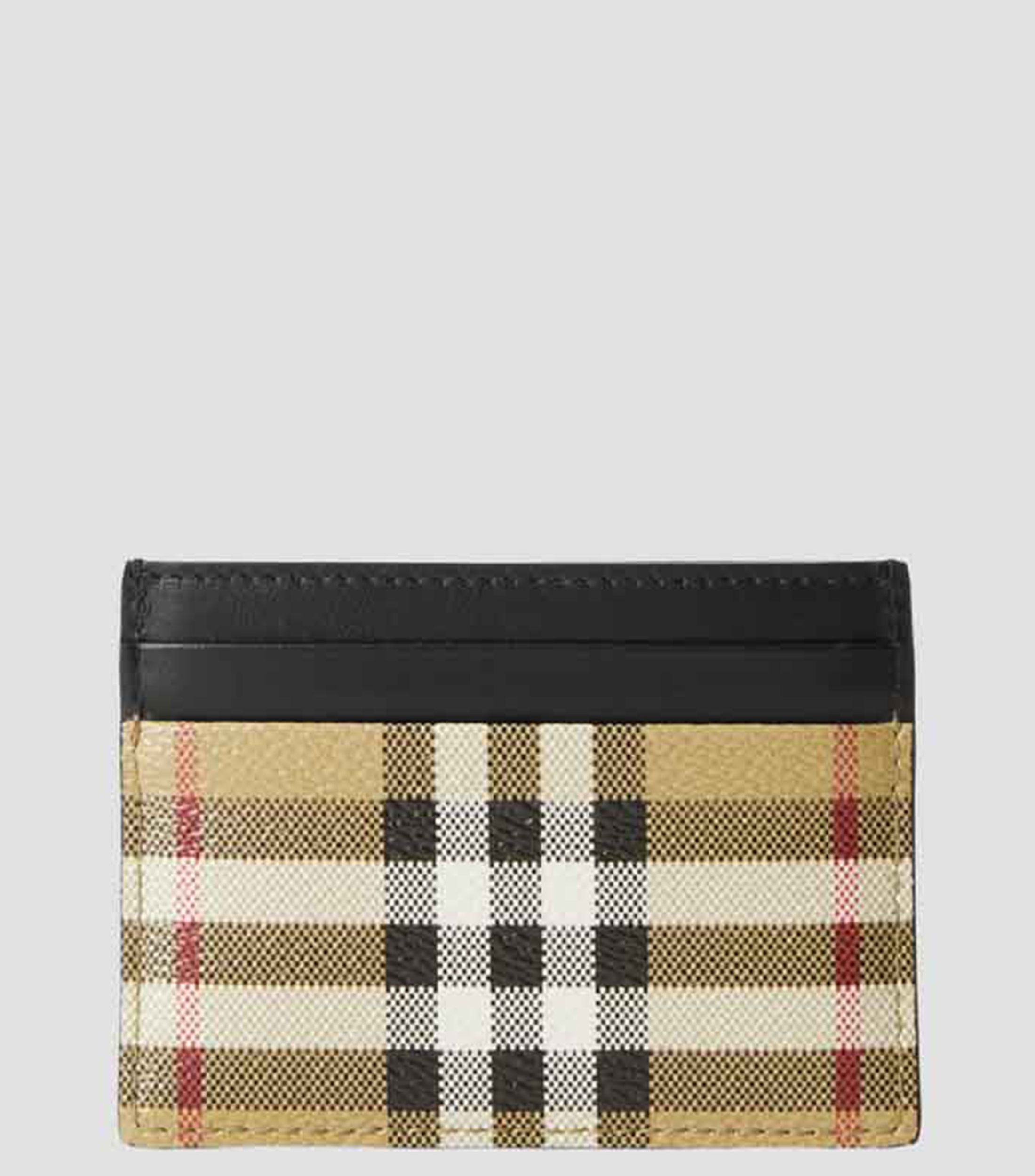 Tarjetero con cuadros Check Hombre