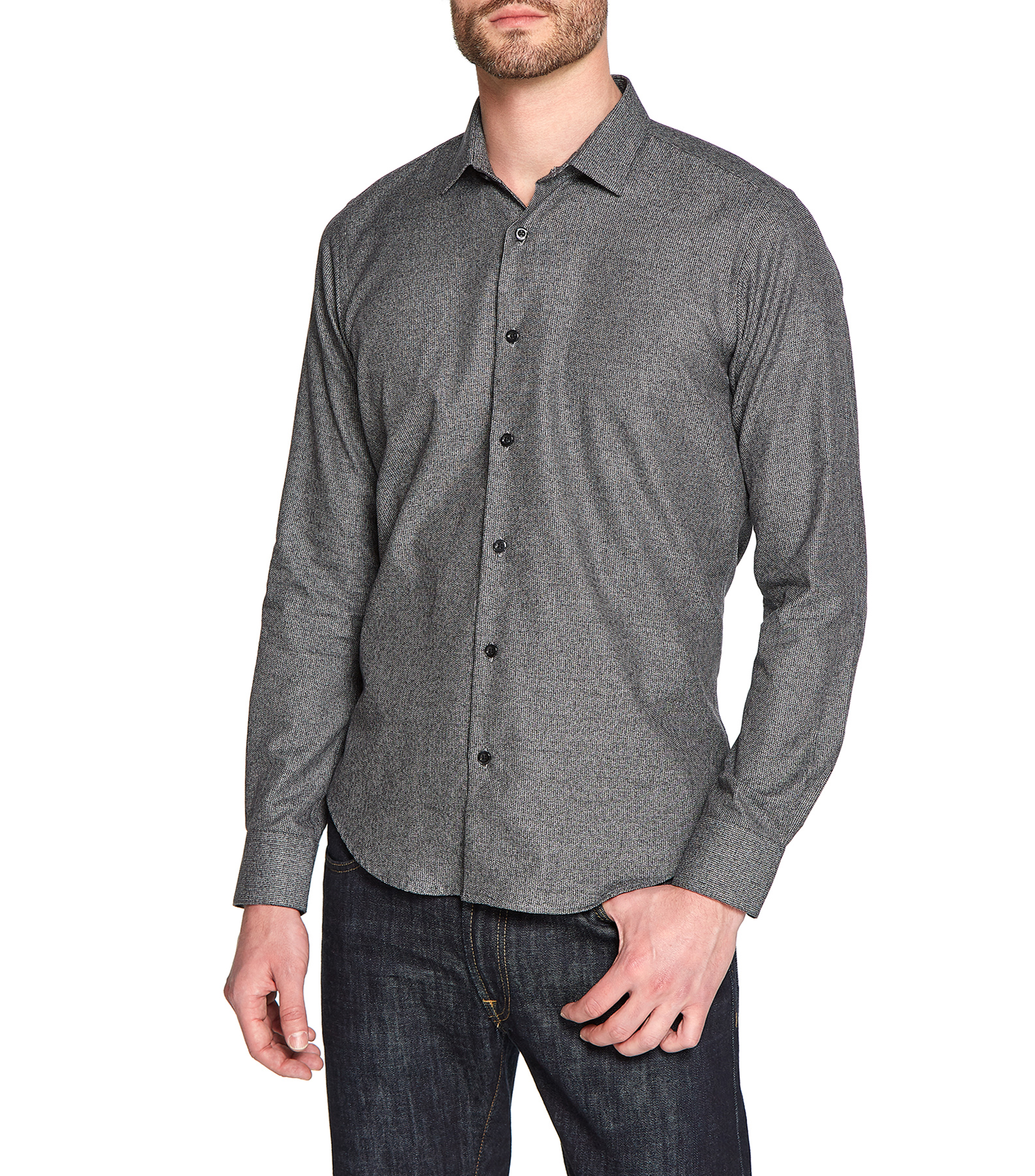 TOM TAILOR Camiseta De Manga Larga - Blue/azul - (Segunda Mano