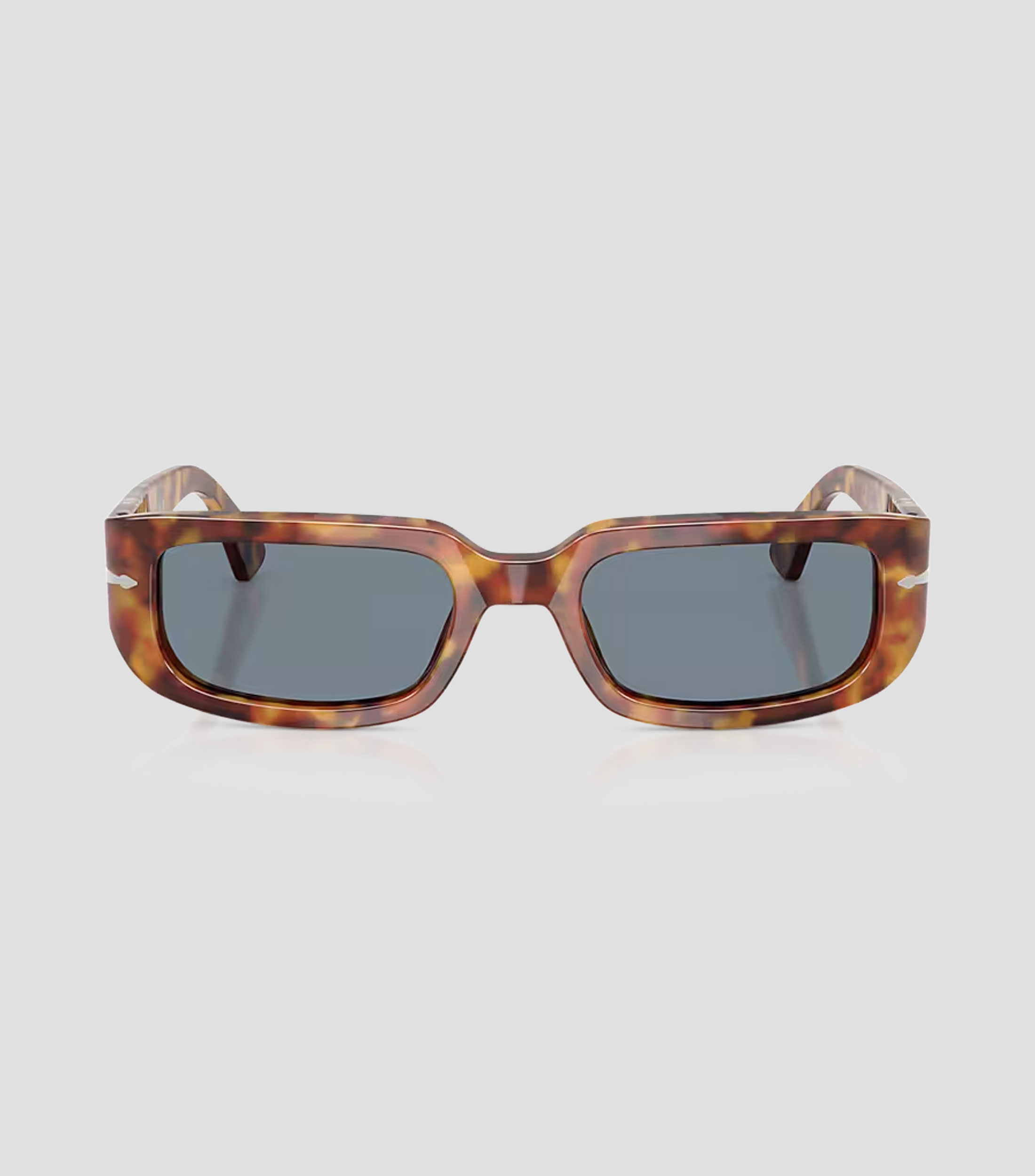Lentes de sol rectangulares carey Unisex