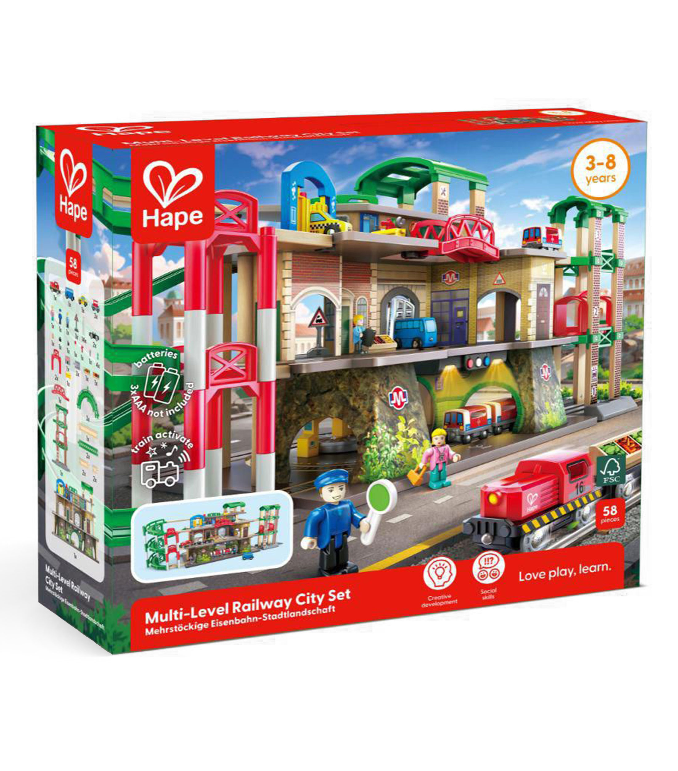 Set Ciudad de Ferrocarril de Múltiples Niveles