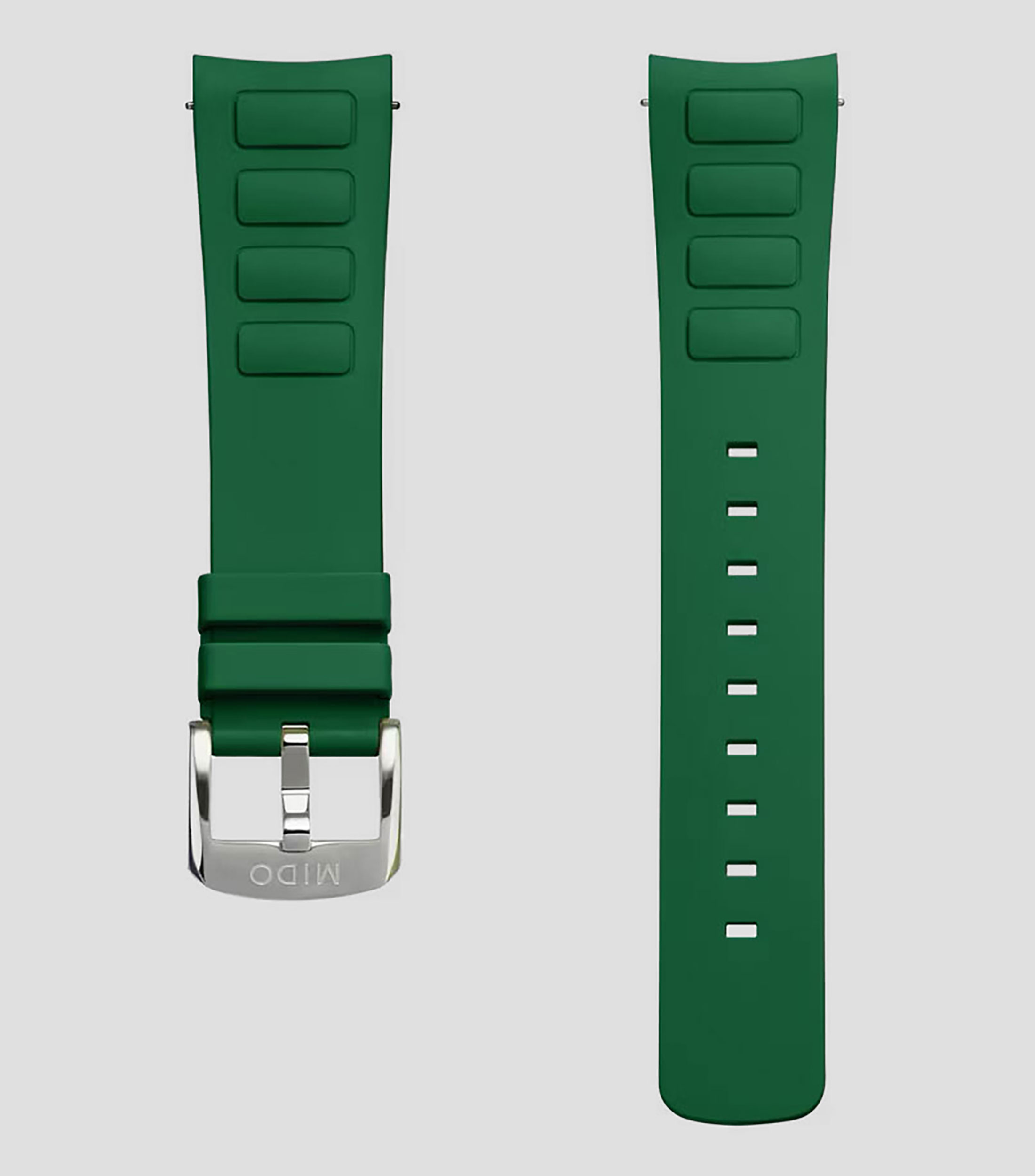 Correa para reloj Multifort TV Big Date 22mm, verde
