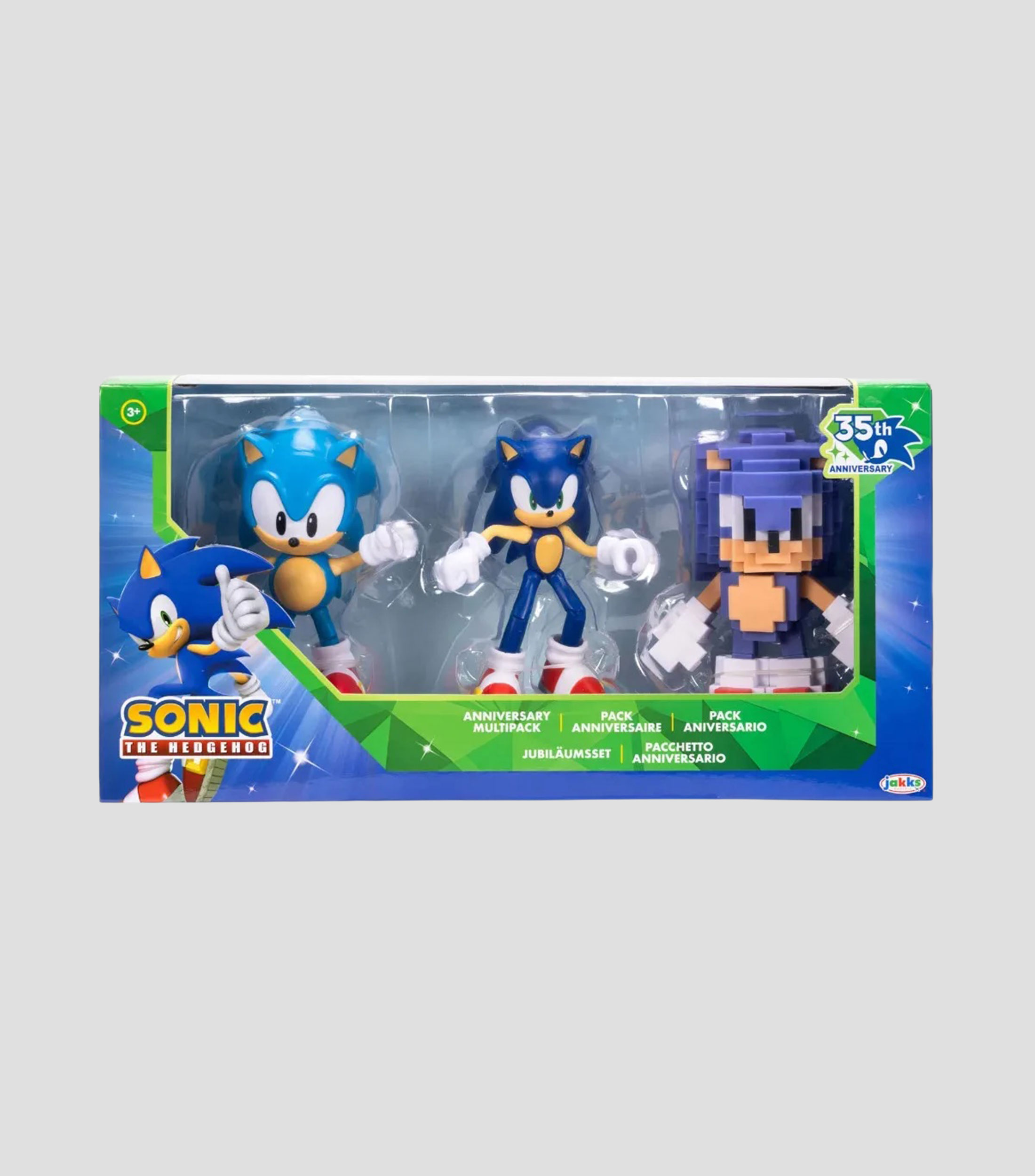 Playset Sonic The Hedgehog 35th Anniversary