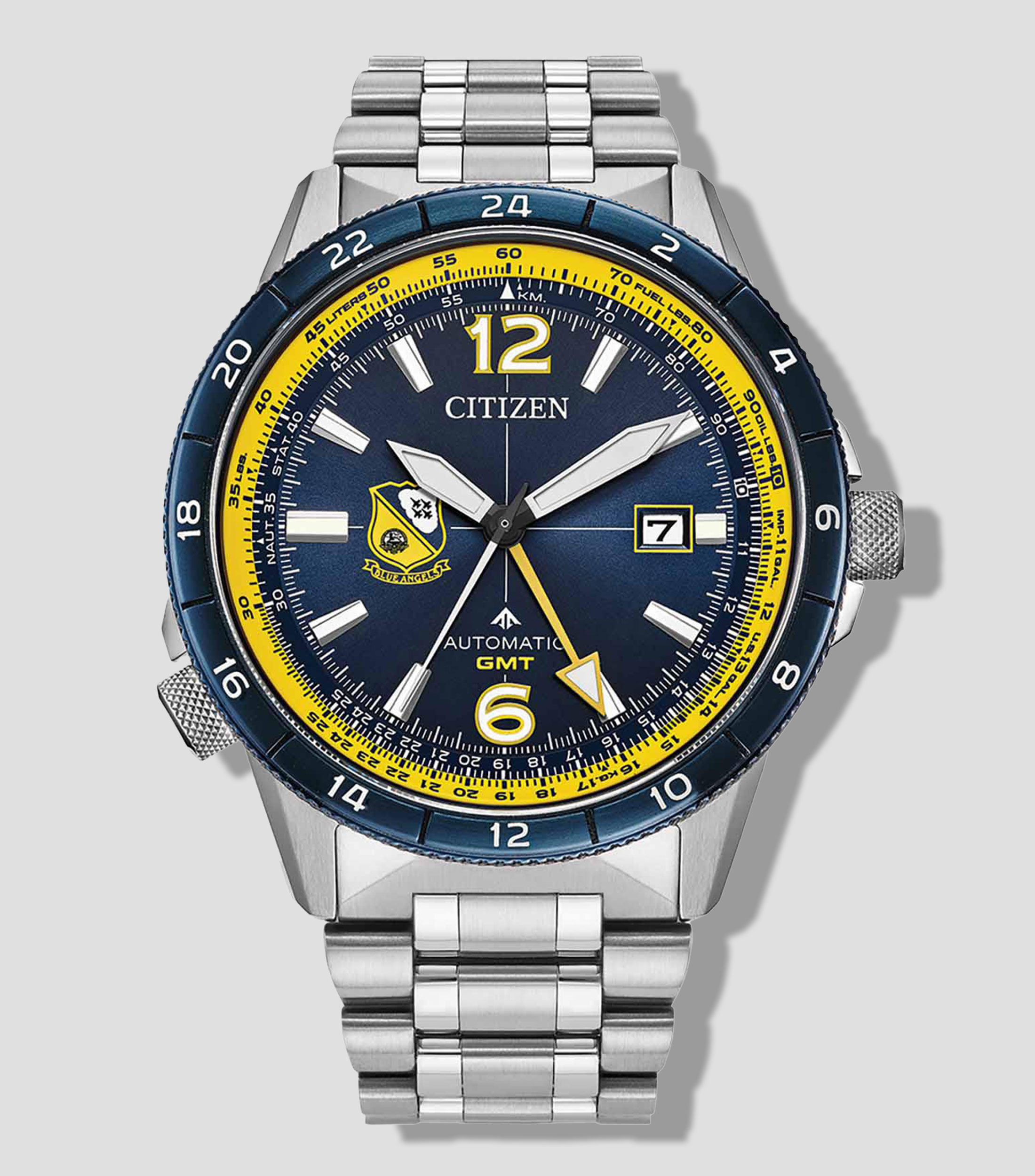 Reloj para Hombre Promaster Air Blue Angels Deportivo Plateado, Azul