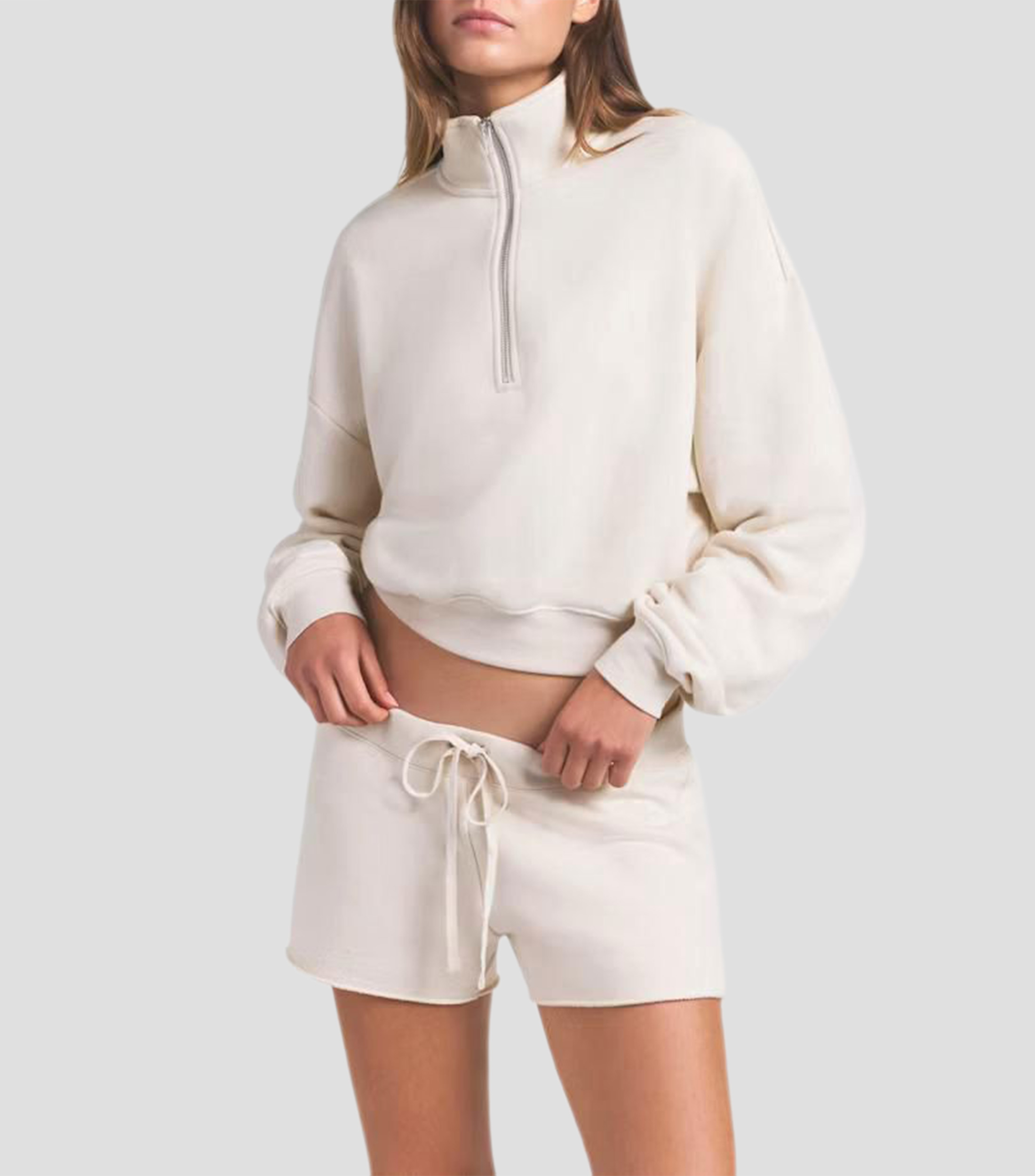 Sudadera con Cierre Mujer