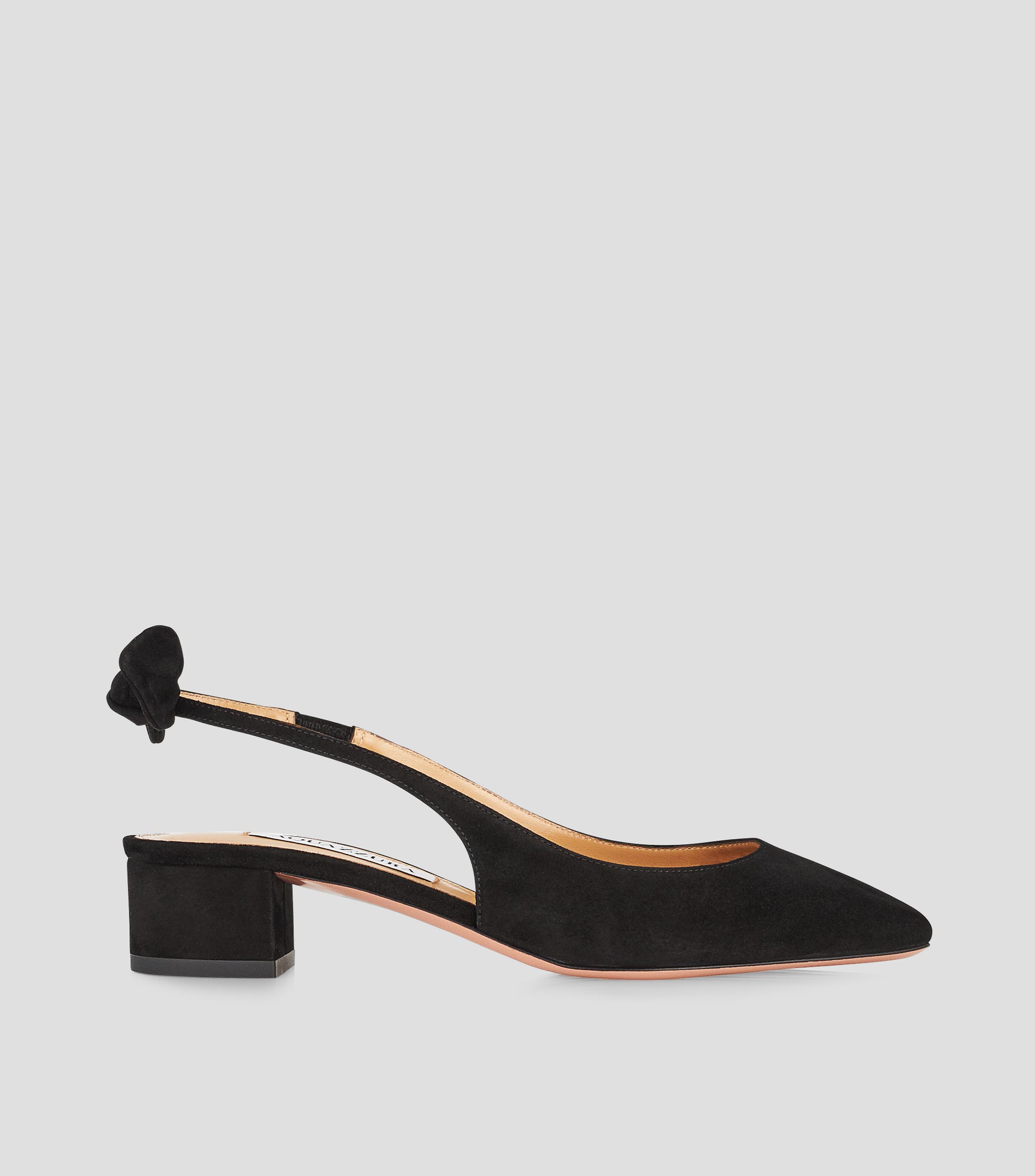 Zapatillas slingback Very Bow Tie Sling con tacon bajo y ancho Mujer