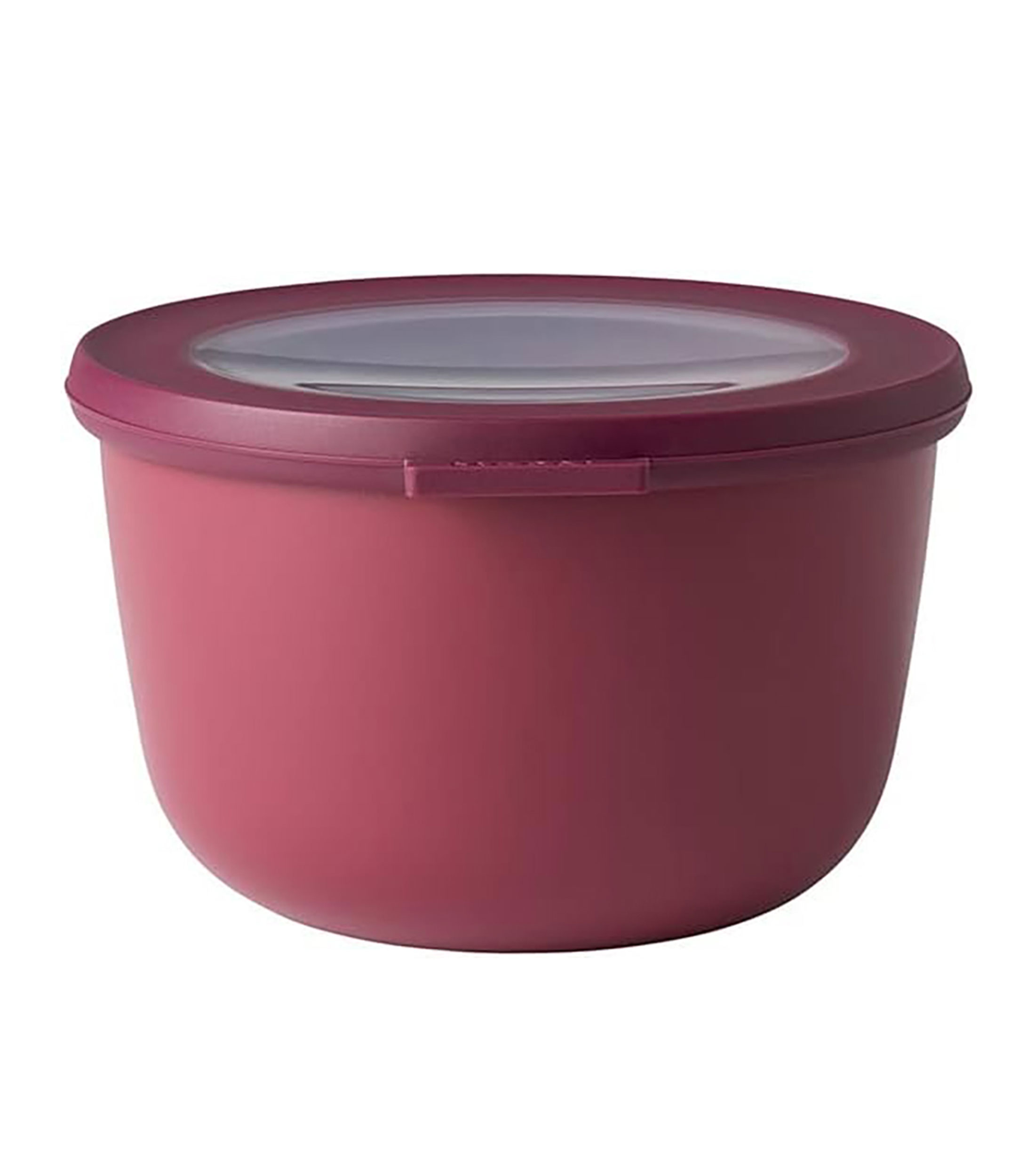 Contenedor hermético redondo de 2 litros rosa