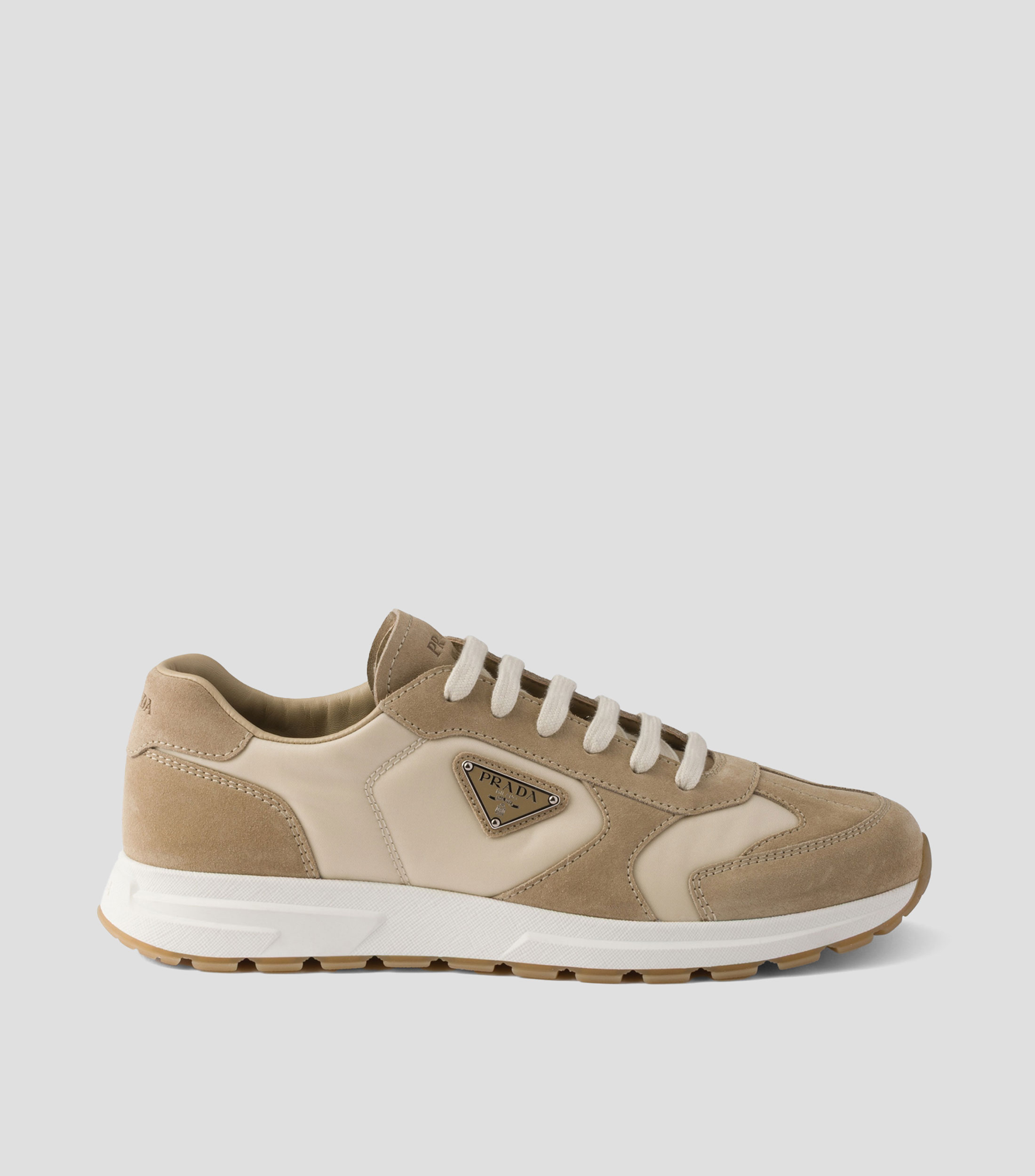 Tenis Prax en piel de becerro y nylon Hombre