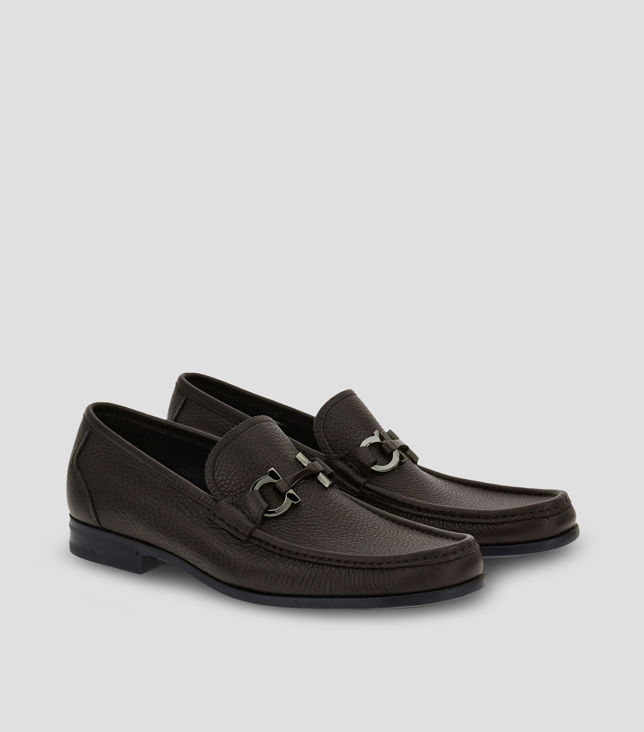 Mocasín ornamento doble Gancini Hombre