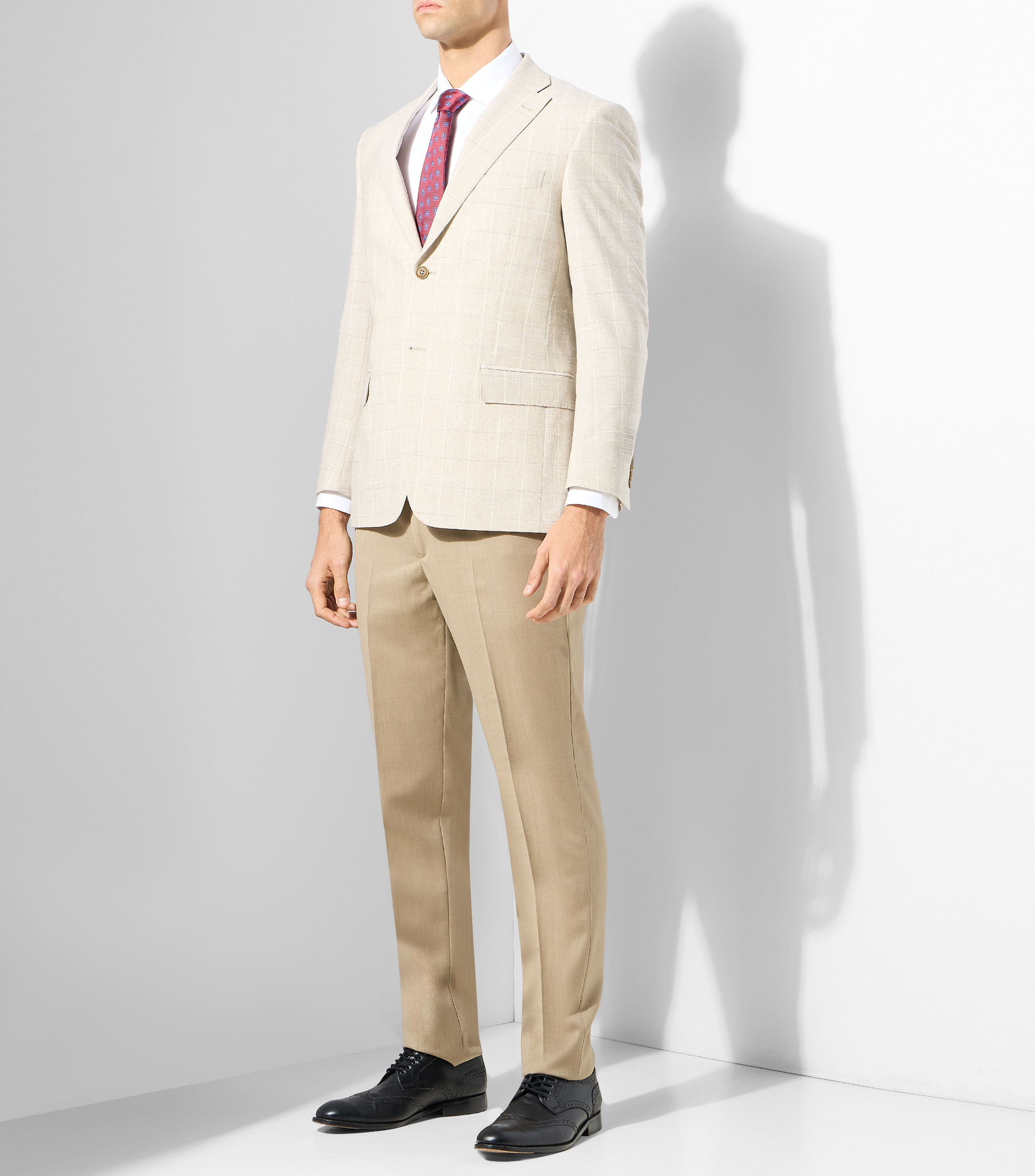 Saco de cuadros Hombre
