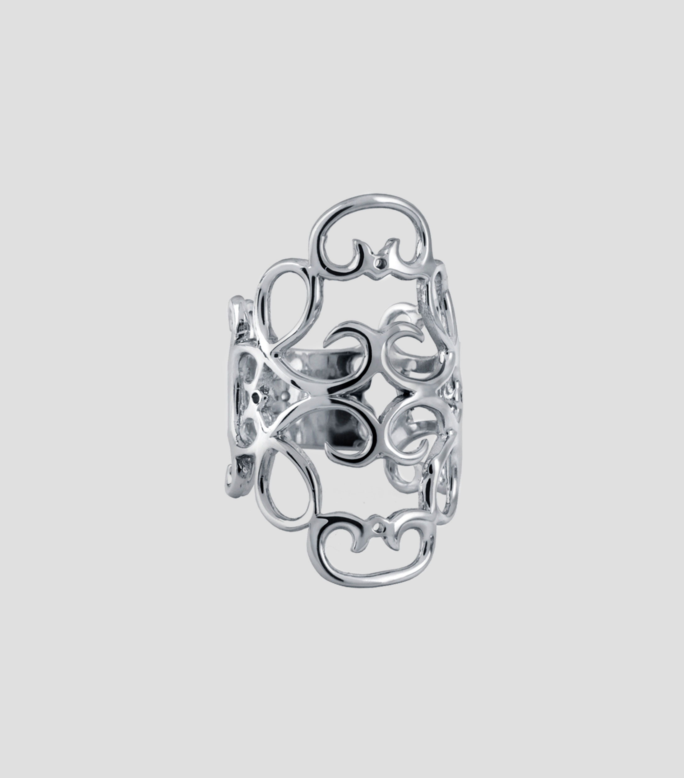 Anillo en plata .925 Simbolo Real Mujer